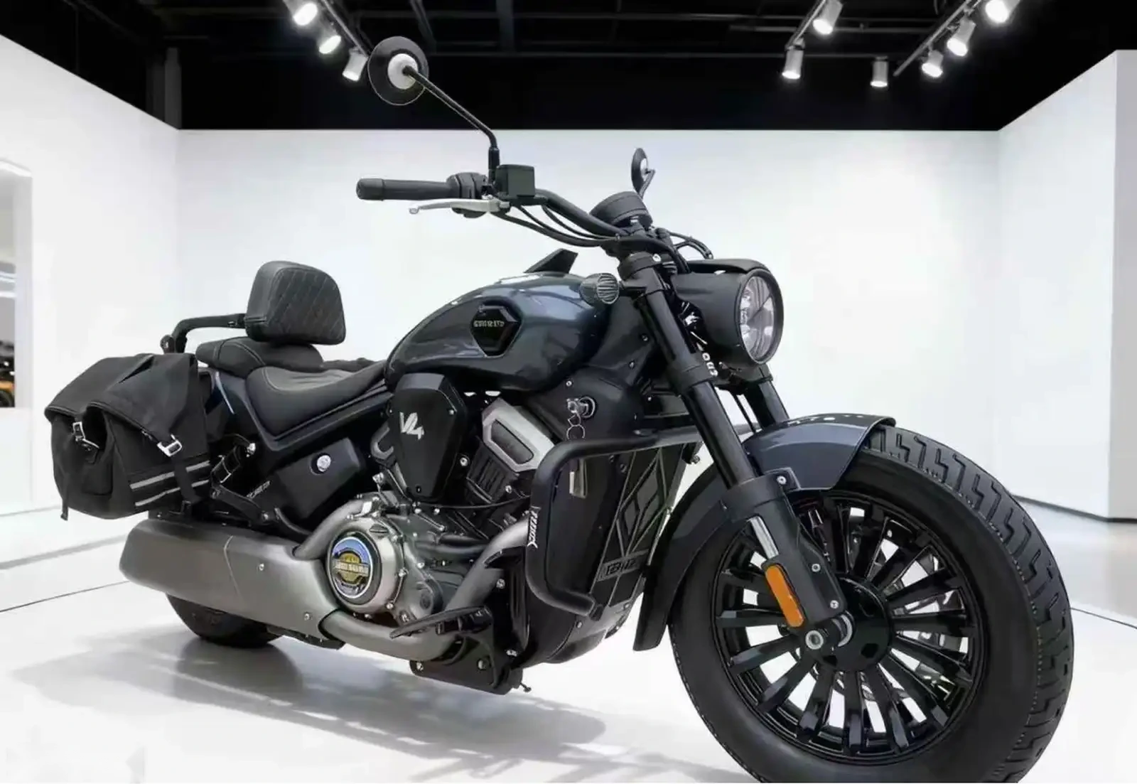 Мотоцикл Harley Davidson — фото 4