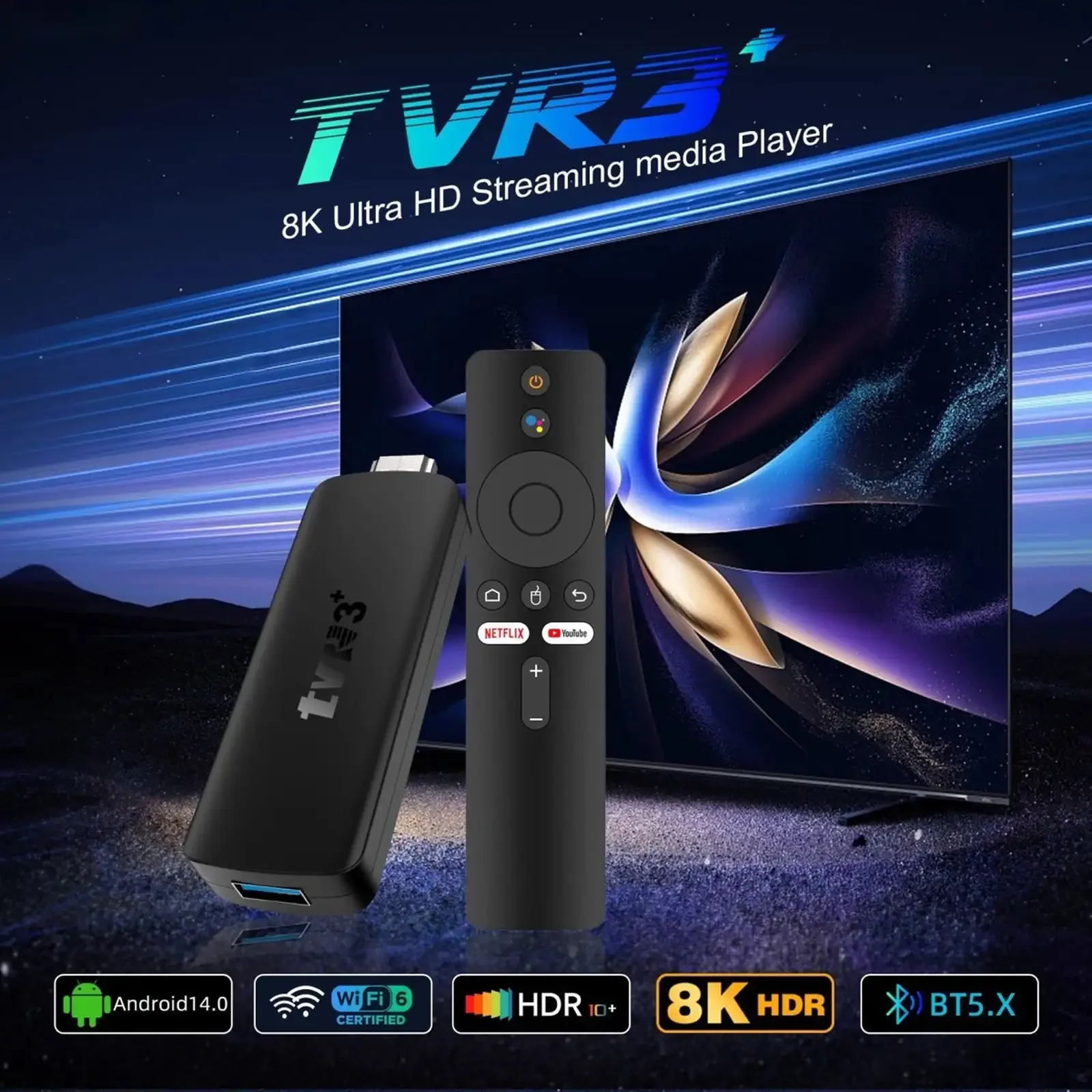 Приставка Google TV Box 4K — фото 3