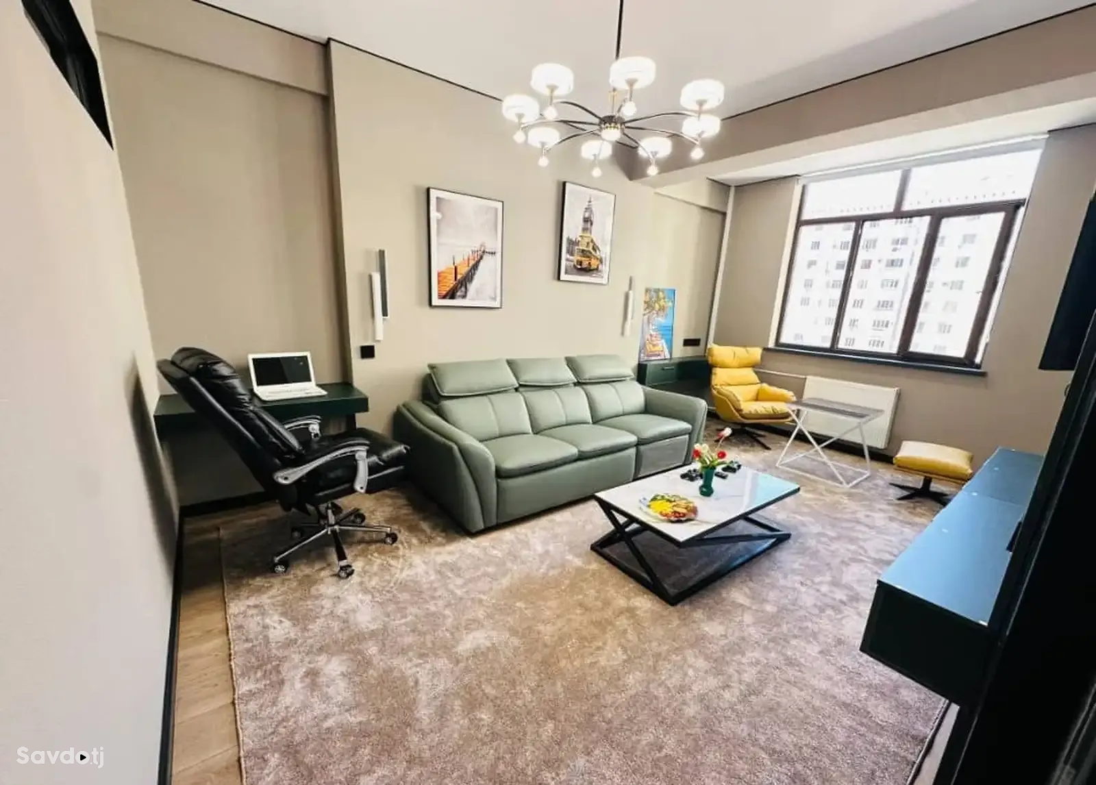 2-комн. квартира, 5 этаж, 62 м², Сино