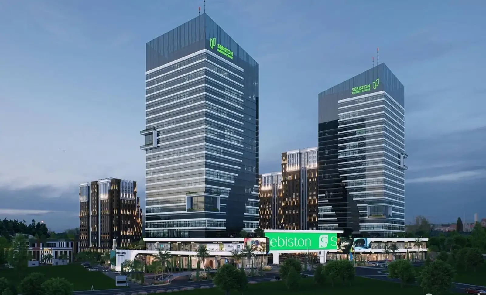 2-комн. квартира, 18 этаж, 78 м², Сино