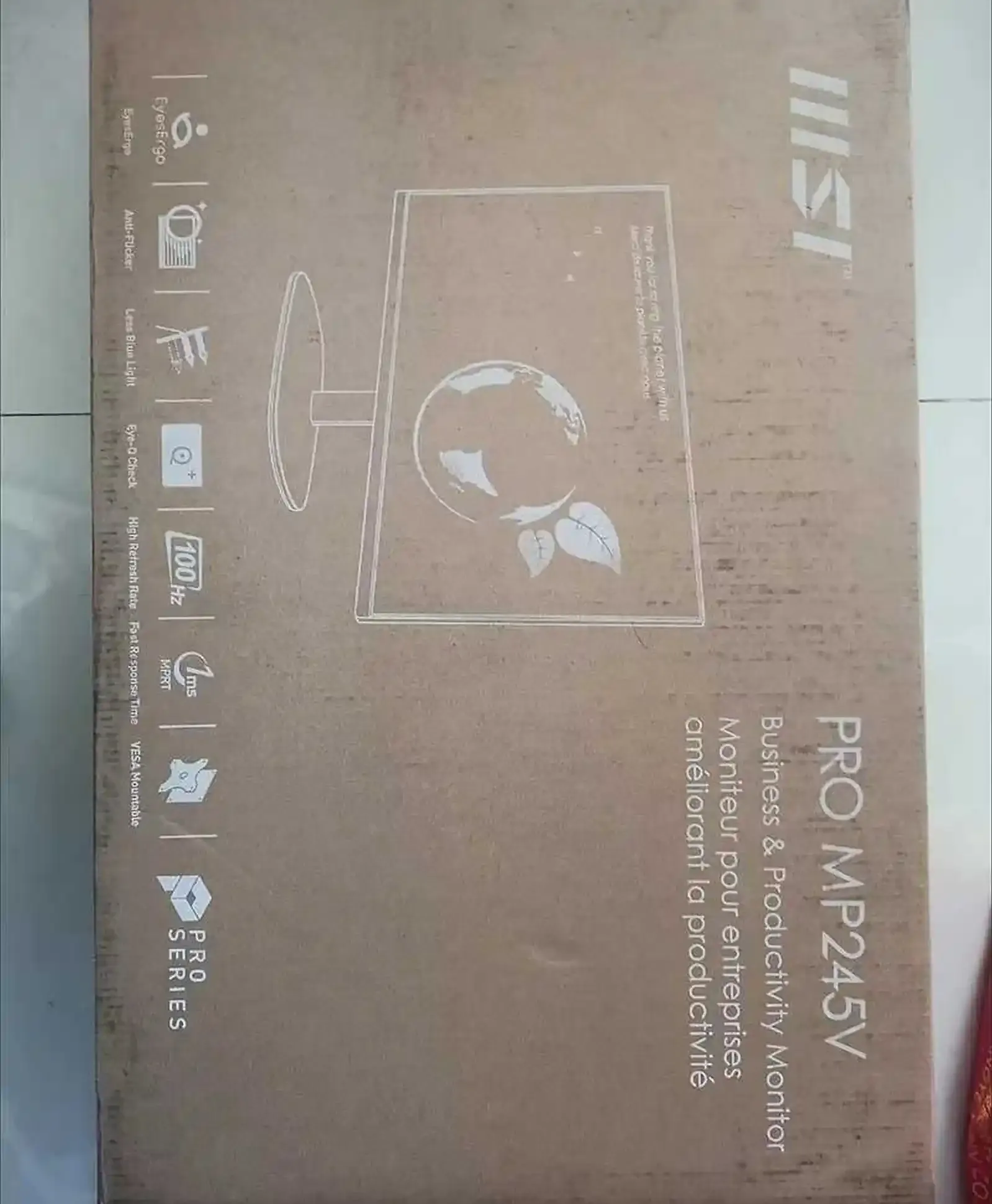Монитор MSI PRO MP245V 100Гц IPS