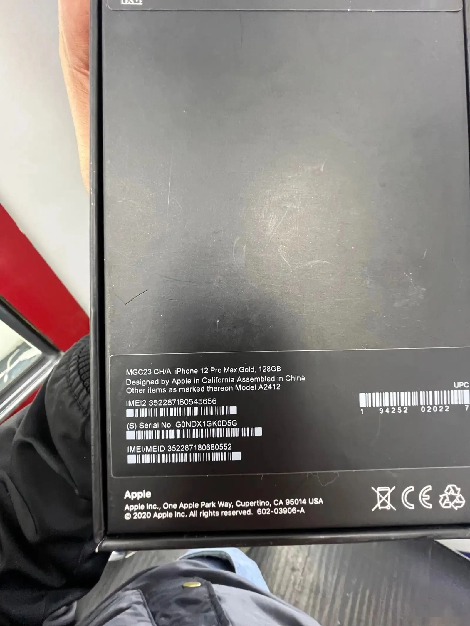 Apple iPhone 12 Pro Max, 128 gb, Gold