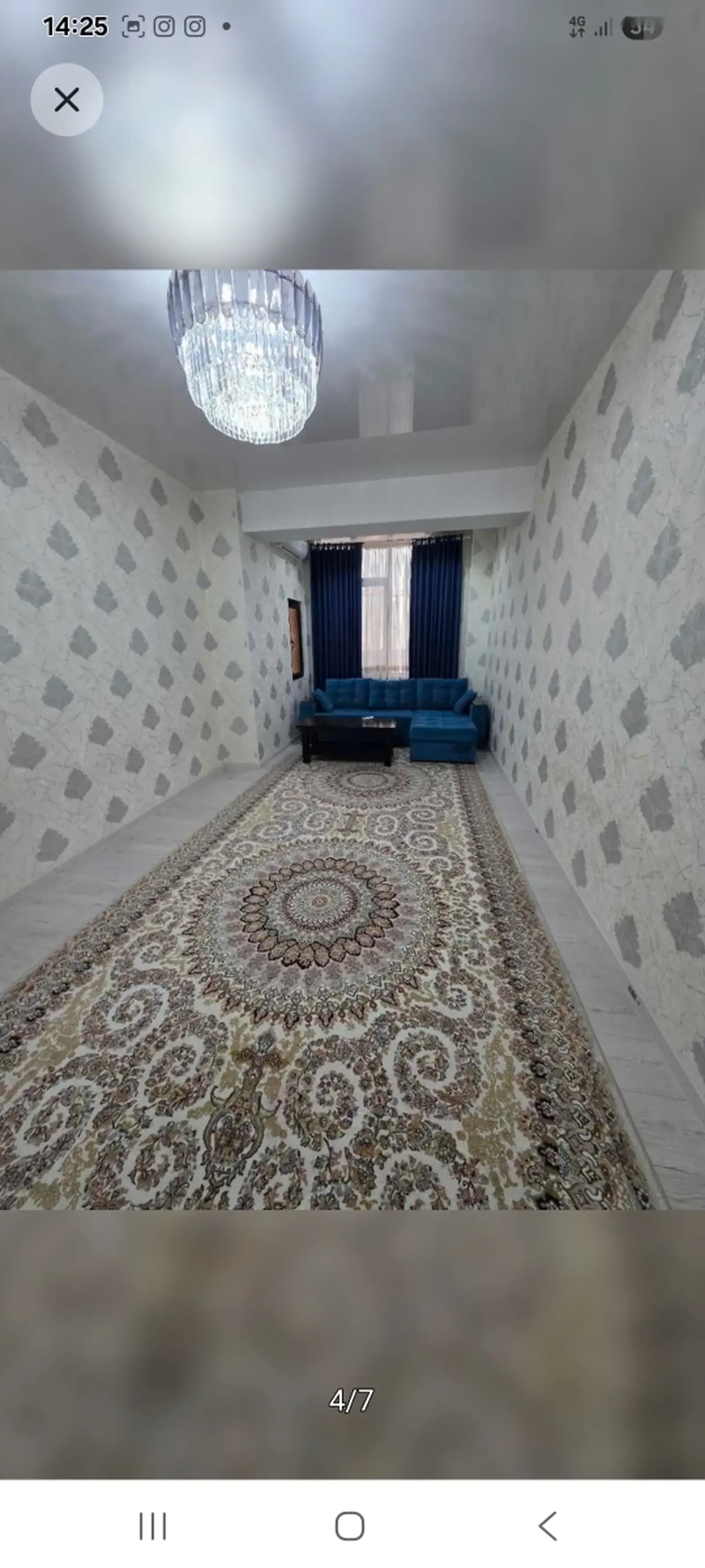 2-комн. квартира, 14 этаж, 74м², Iохмансур — фото 4