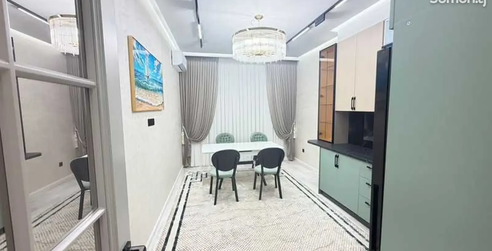 2-комн. квартира, 11 этаж, 105м², И.Сомони — фото 9