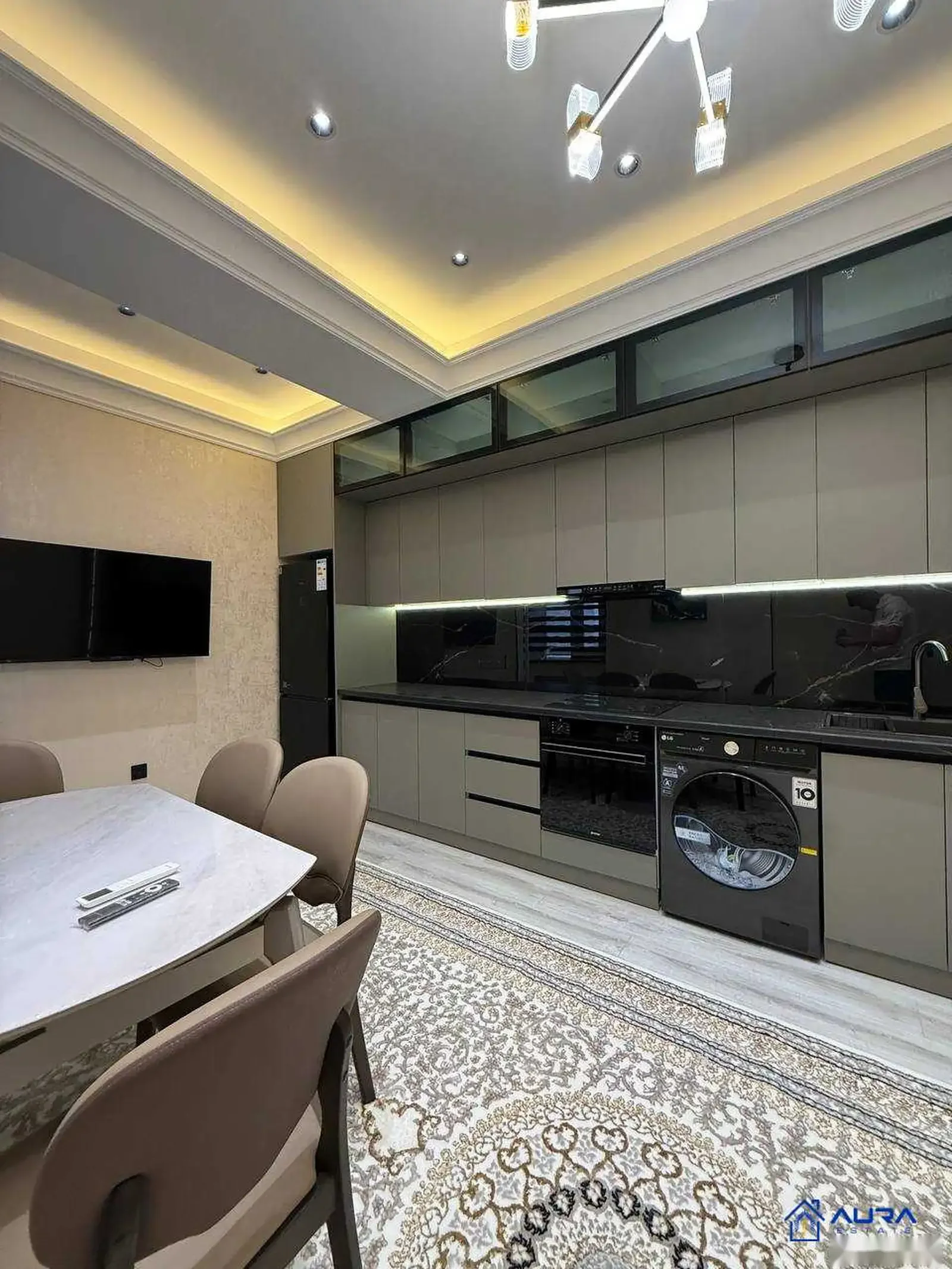 2-комн. квартира, 12 этаж, 91 м², Сомони Сулаймоновский дома — фото 5