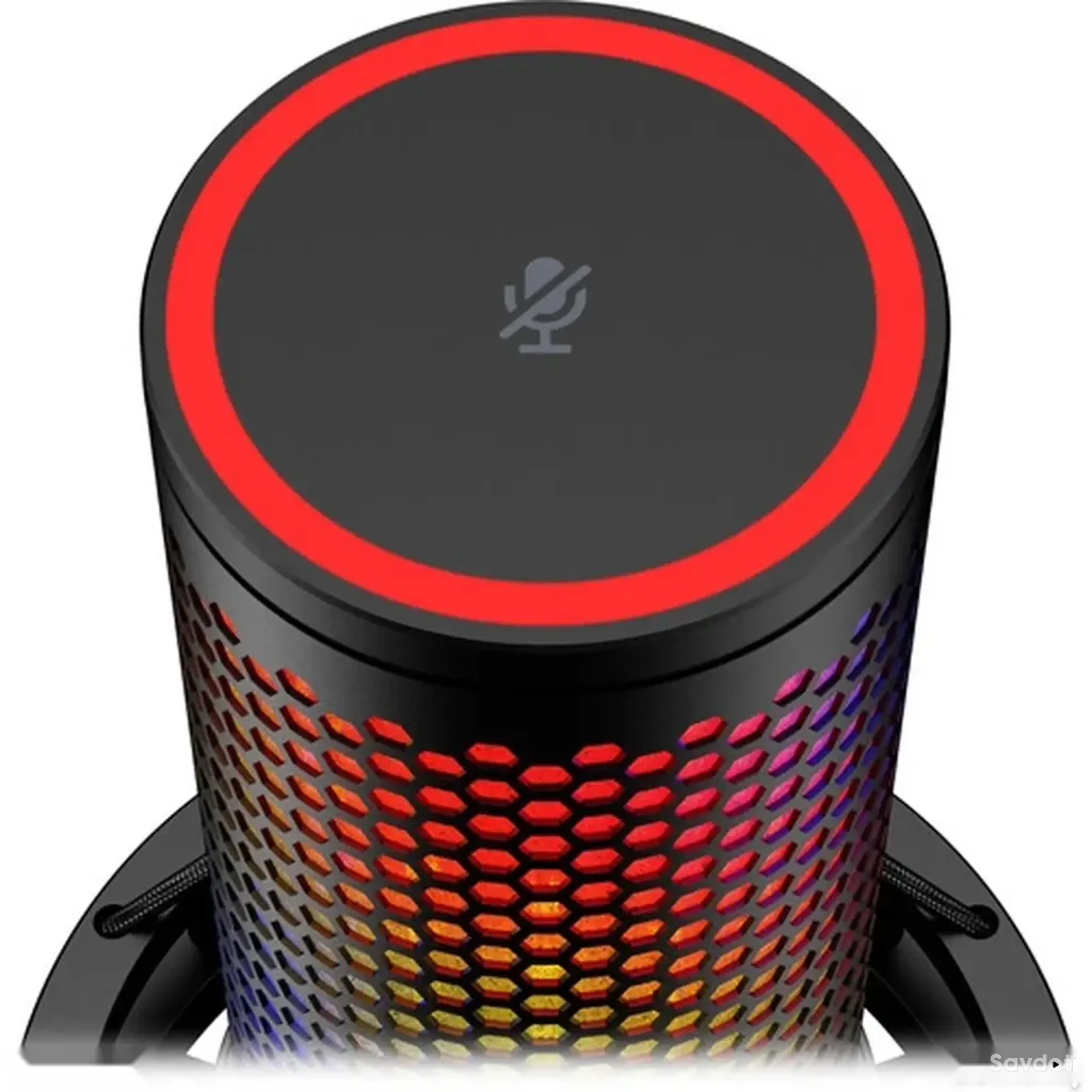 Игровой USB-микрофон HyperX QuadCast 2 S RGB 32-bit/192kHz Black