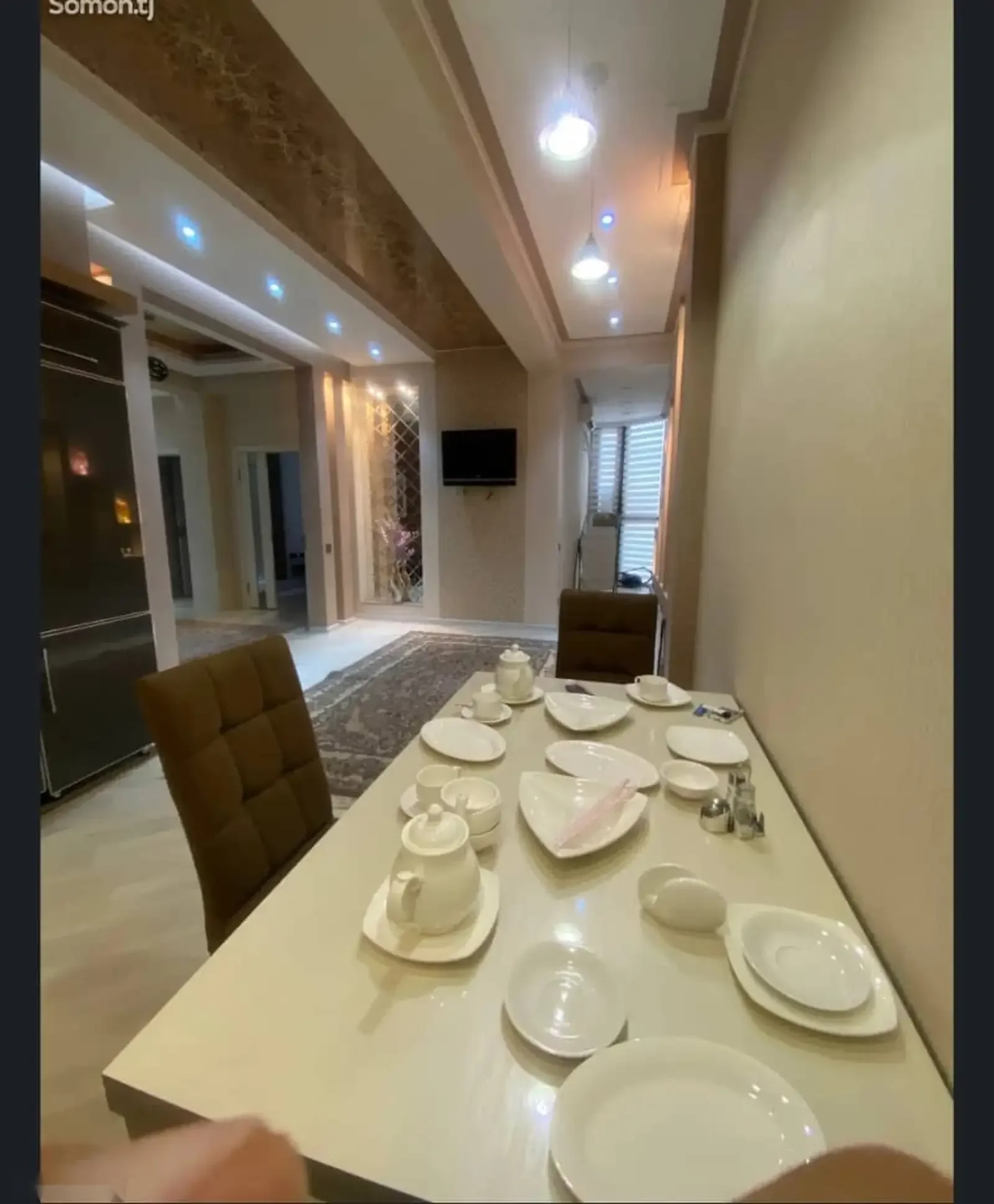 2-комн. квартира, 8 этаж, 116м², Сомони — фото 7
