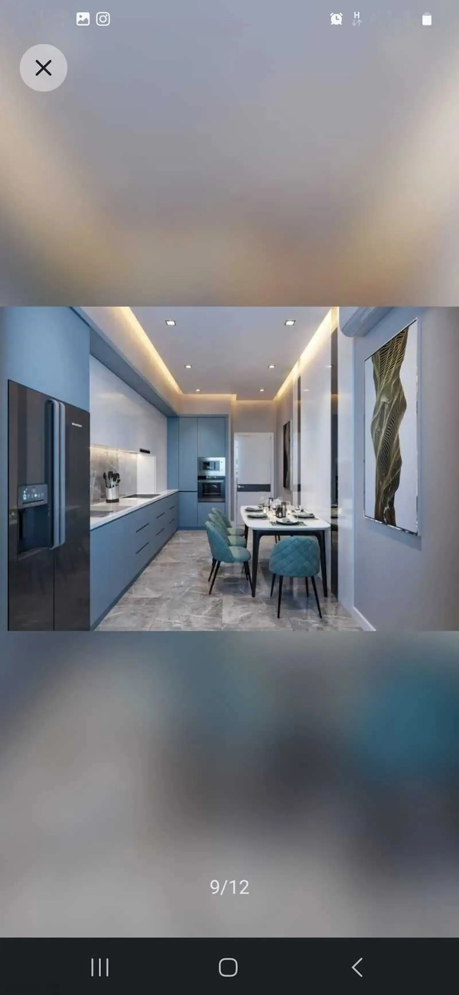3-комн. квартира, 12 этаж, 135м², кохи борбад
