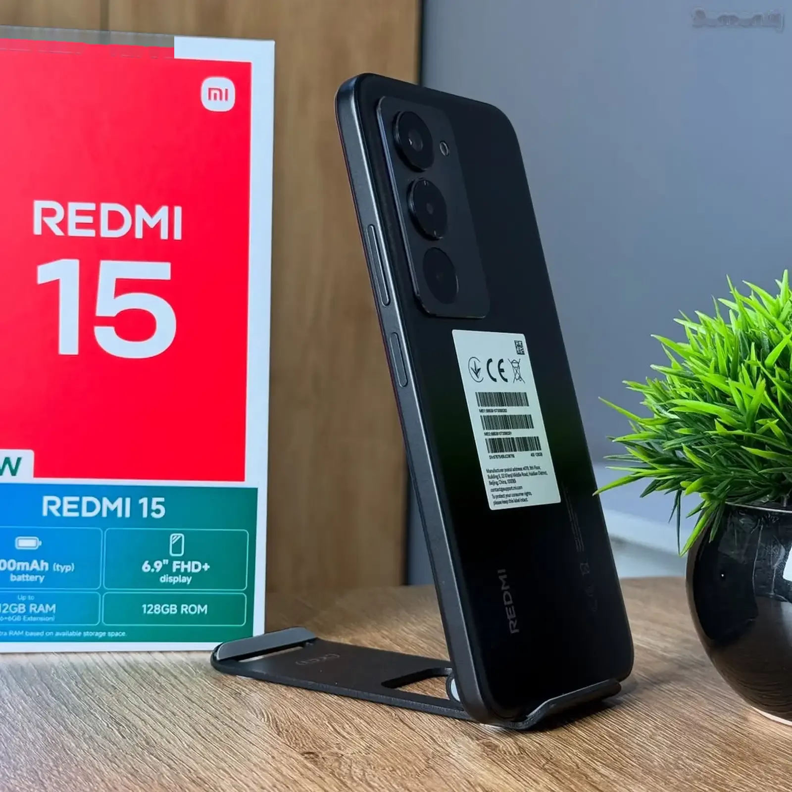 Xiaomi Redmi 15 12/128Gb Black 7000Мач