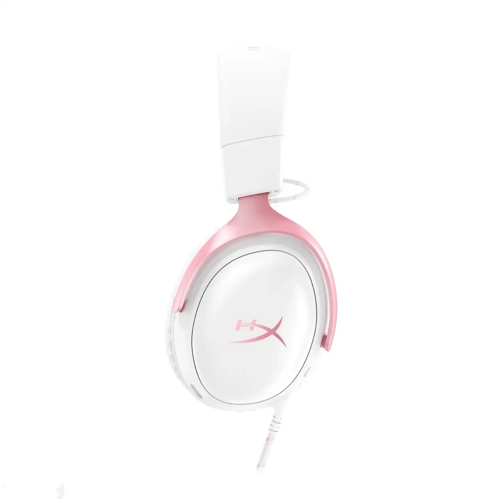Игровая проводная гарнитура HyperX Cloud III White Pink — фото 3