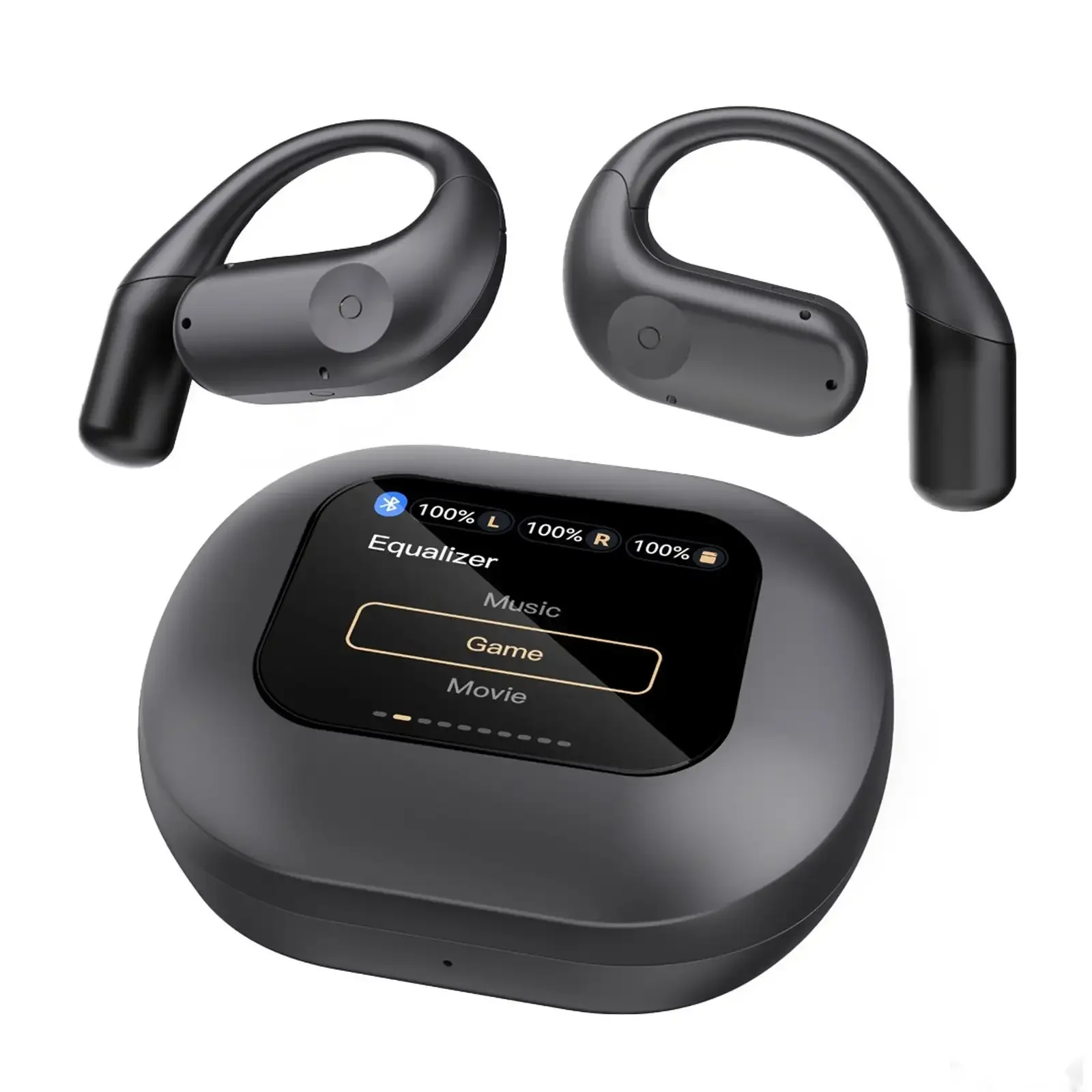 Беспроводные наушники Powerology Open-Ear Air Conduction ENC TWS — фото 2