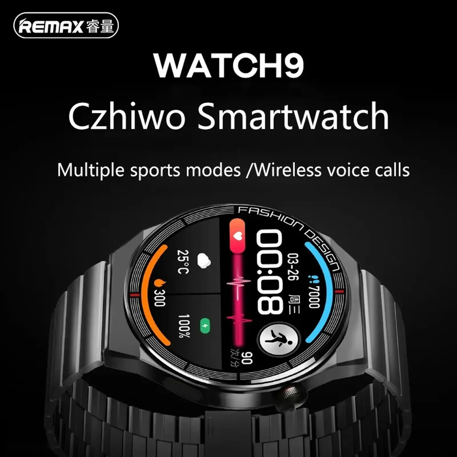 Умные часы Remax Czhiwo Remax Watch 9 — фото 3