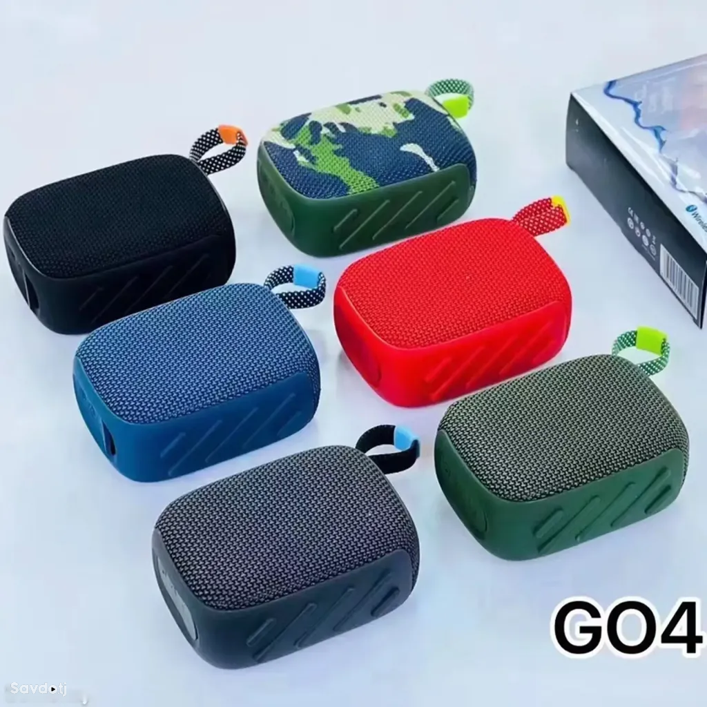 Портативная Bluetooth колонка GO4 Waterproof Red