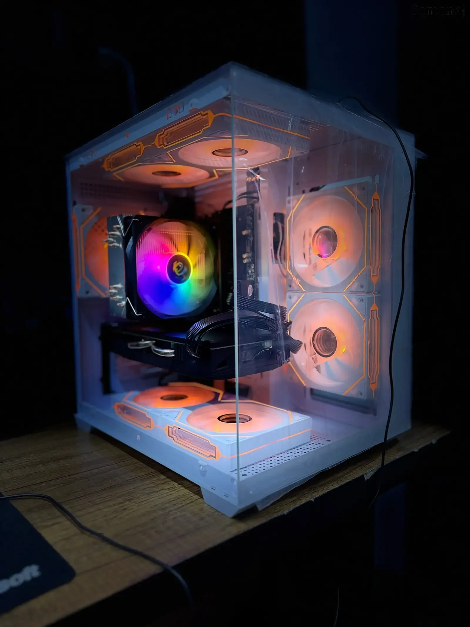 Игровой компьютер core i7 4790/RAM 16GB/RTX 2060 6GB/NVME M2 512GB/Wi-fi