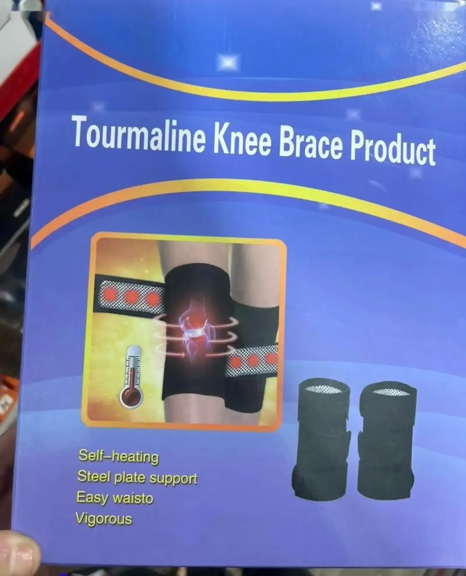 Турмалиновые наколенники Tourmaline knee brace — фото 5