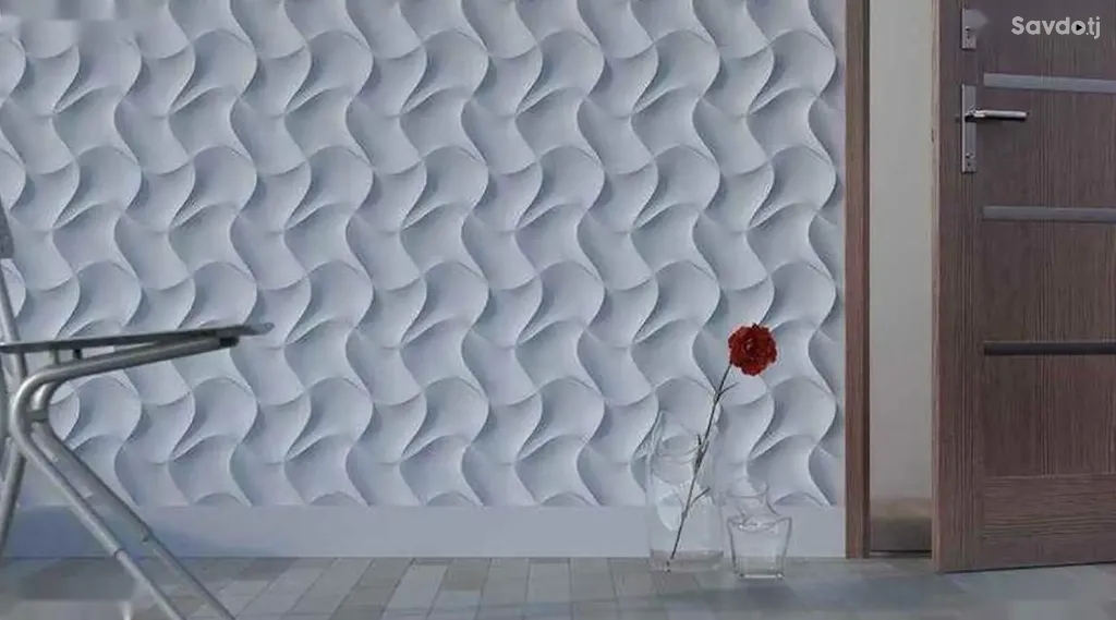 Гипсовая 3D панель