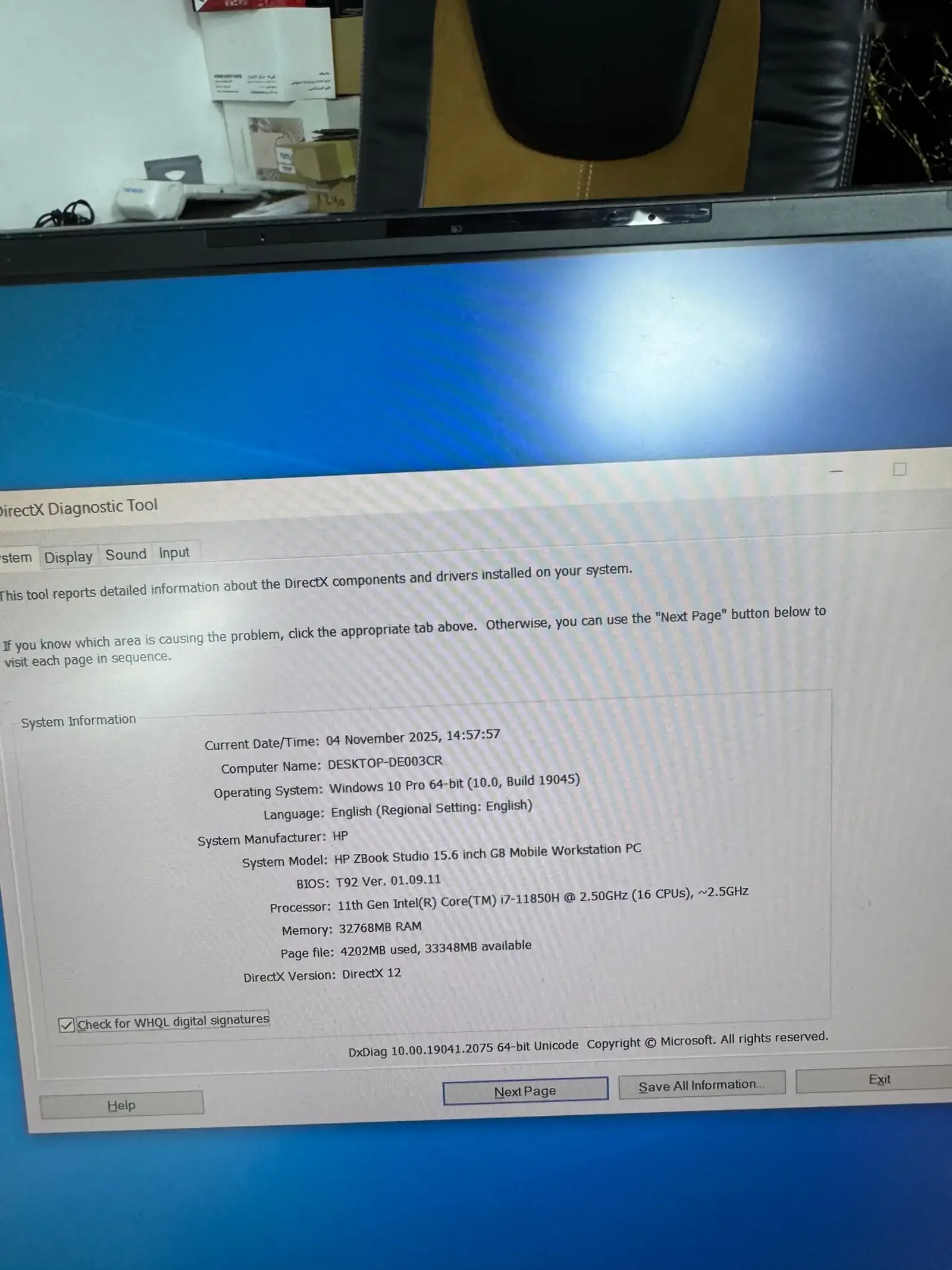 Ноутбук HP ZBook Studio i7 — фото 3