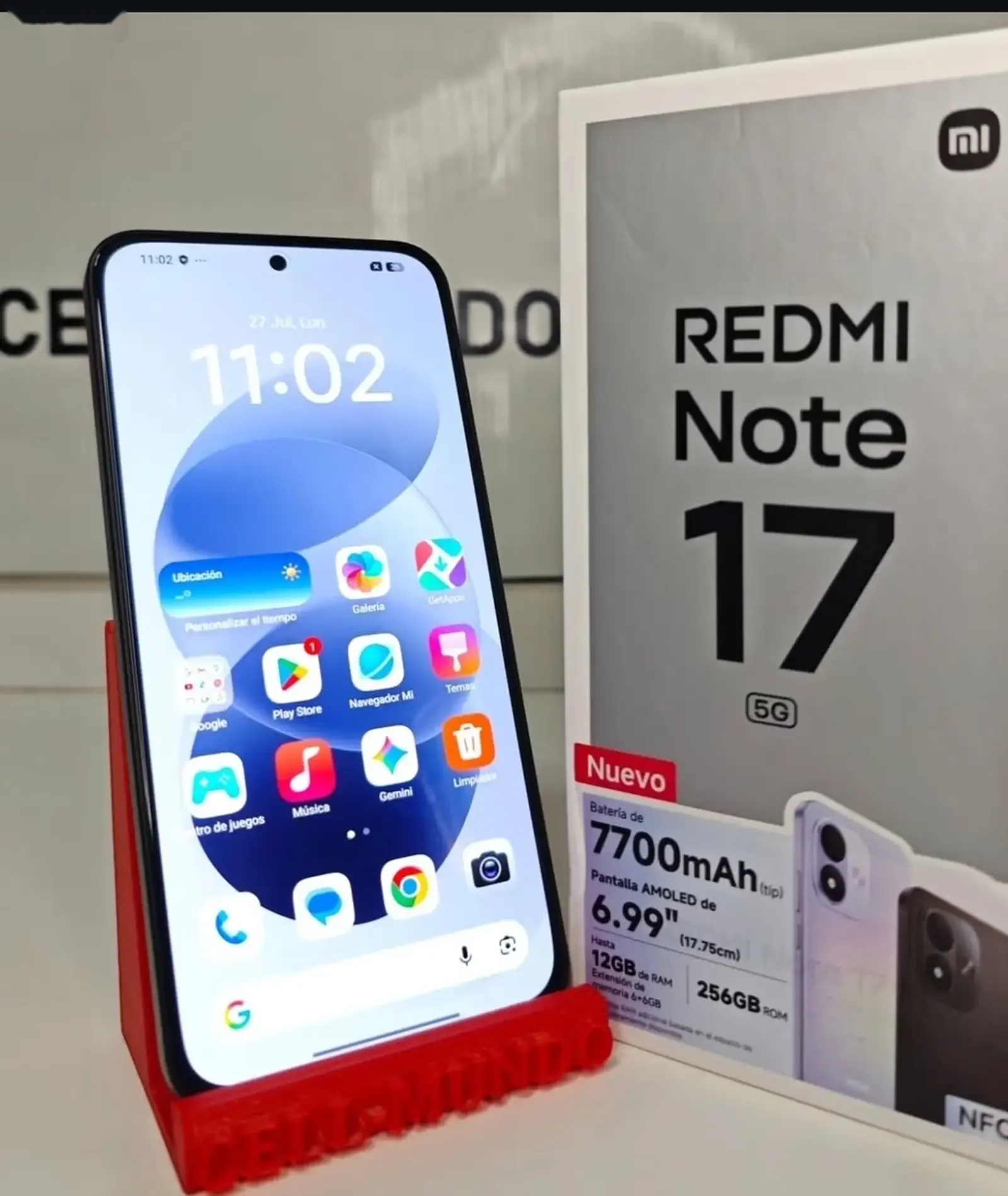 Xiaomi Redmi Note 17 8/256Gb blue — фото 3