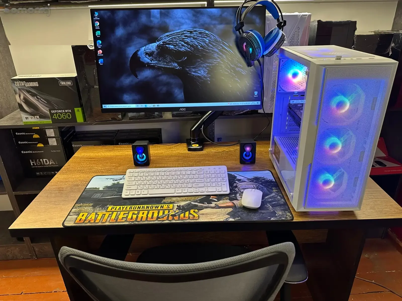 Персональный компьютер core i5 14400F/RAM 16GB/GTX 1660 Ti/NVME 512 GB