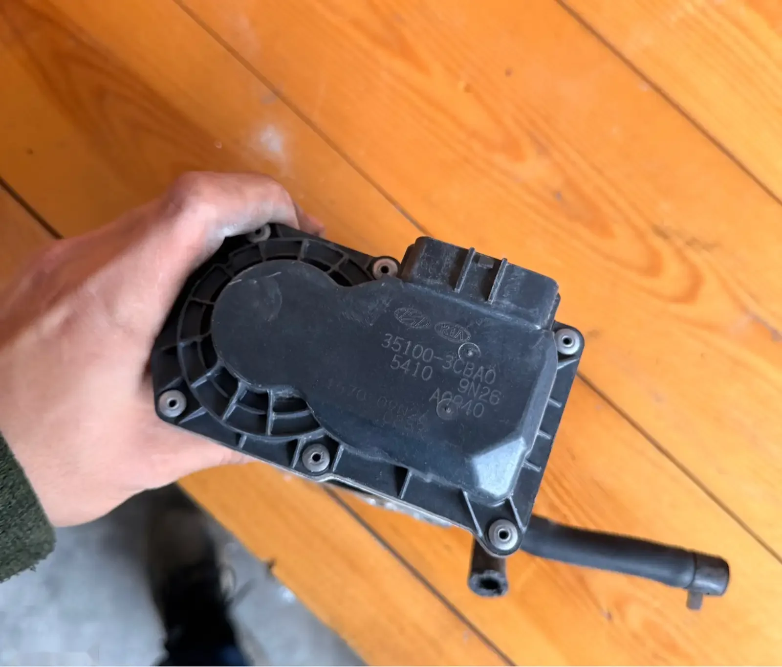 Заслонка Hyundai Eques 2010-2014 — фото 2