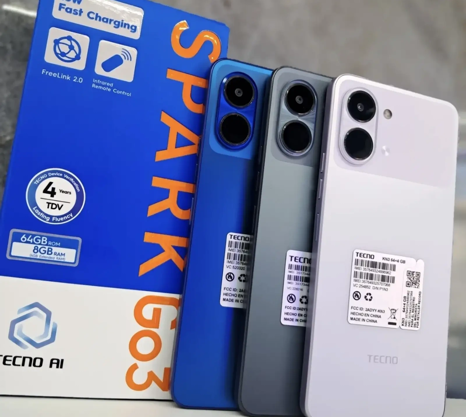 Tecno Spark Go 3 8/128Gb black