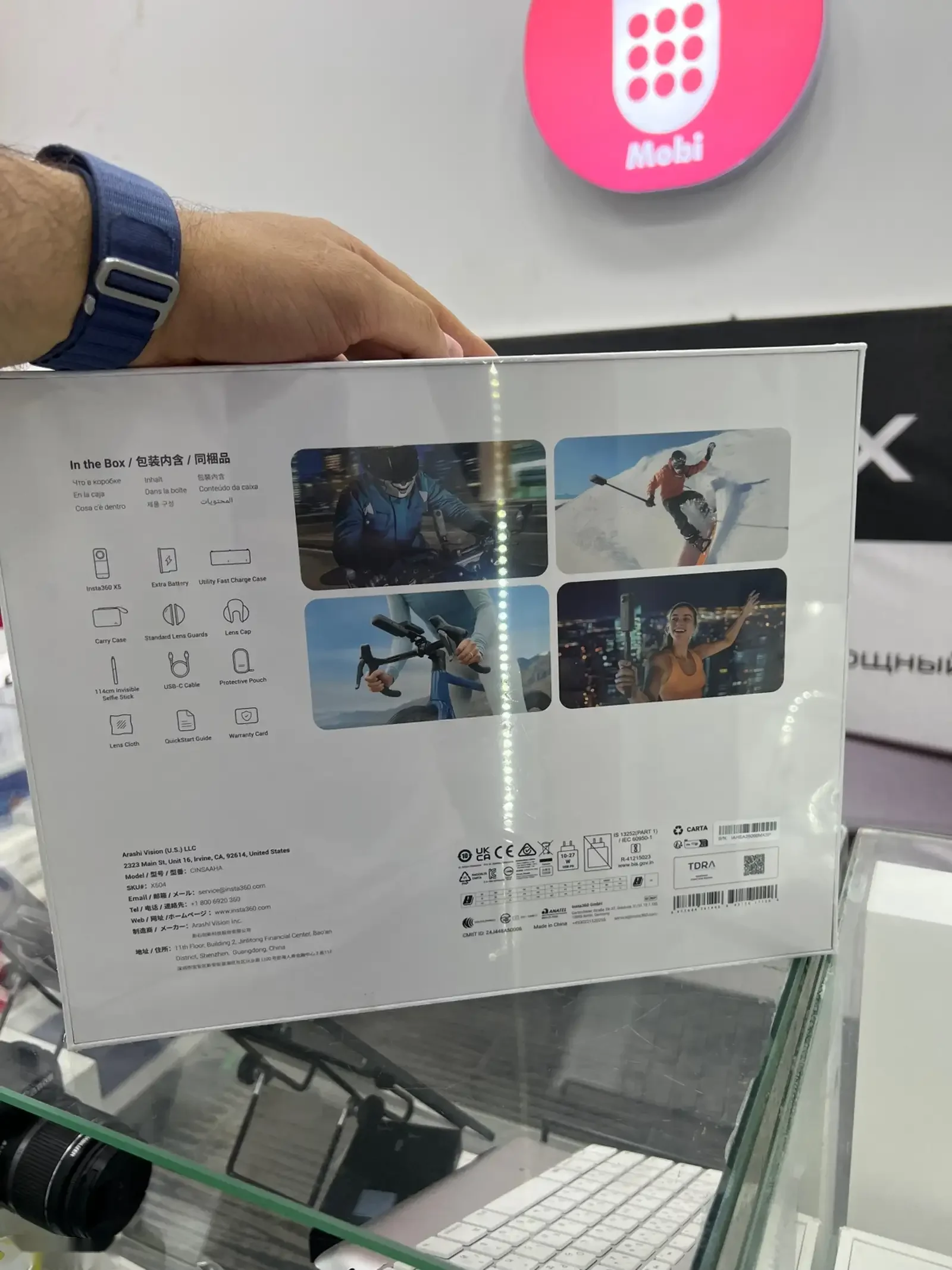 Экшн камера insta 360x5 — фото 2