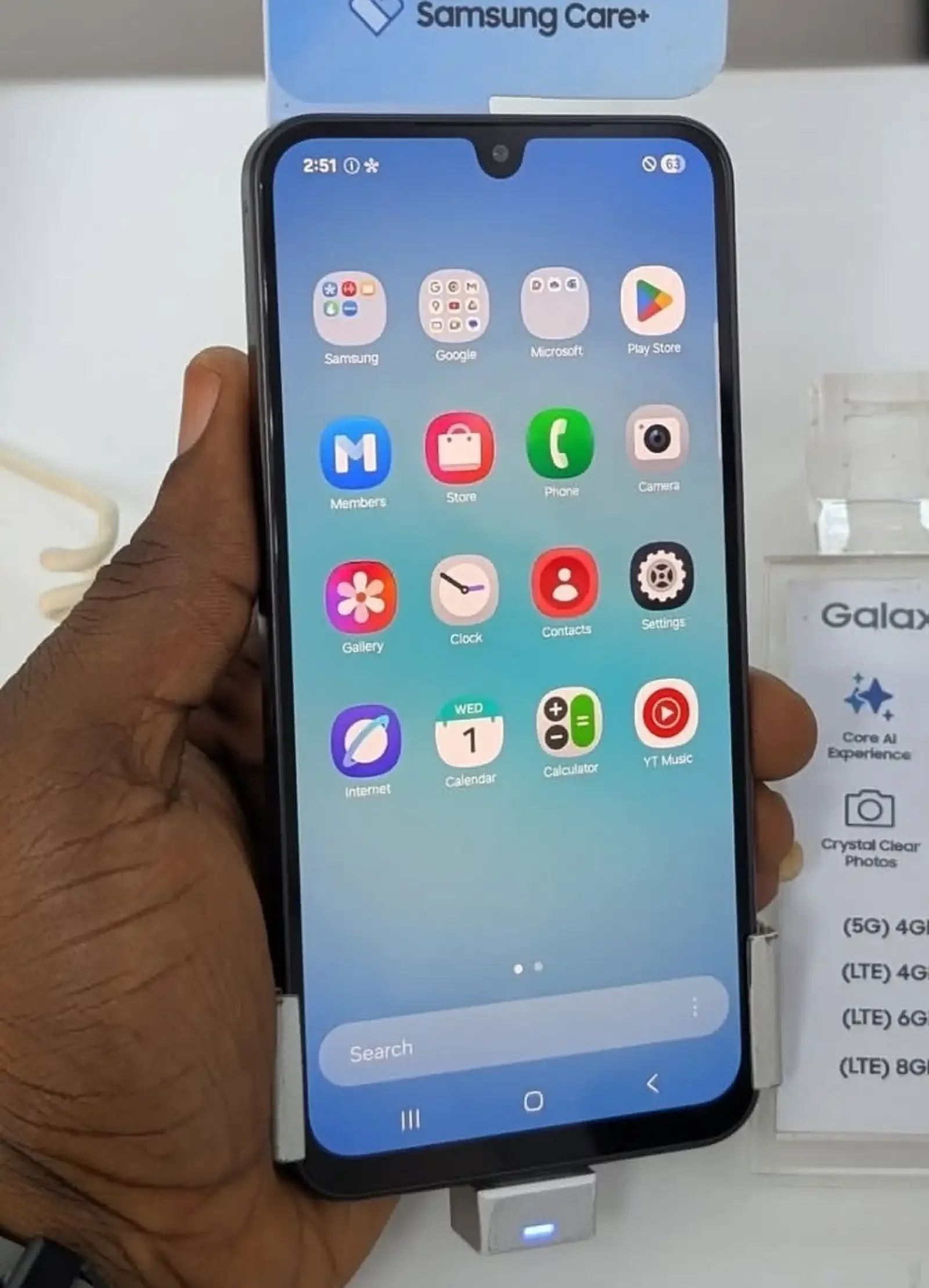 Samsung Galaxy A17 8/256Gb blue — фото 4
