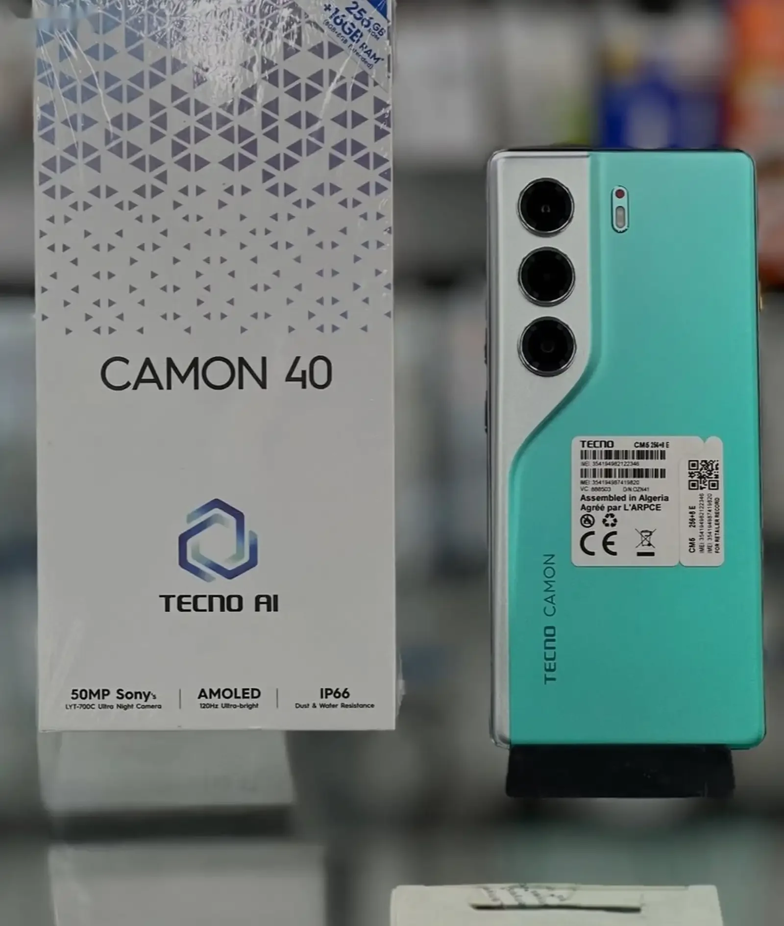 Tecno Camon 40 8+8/128Gb green — фото 4