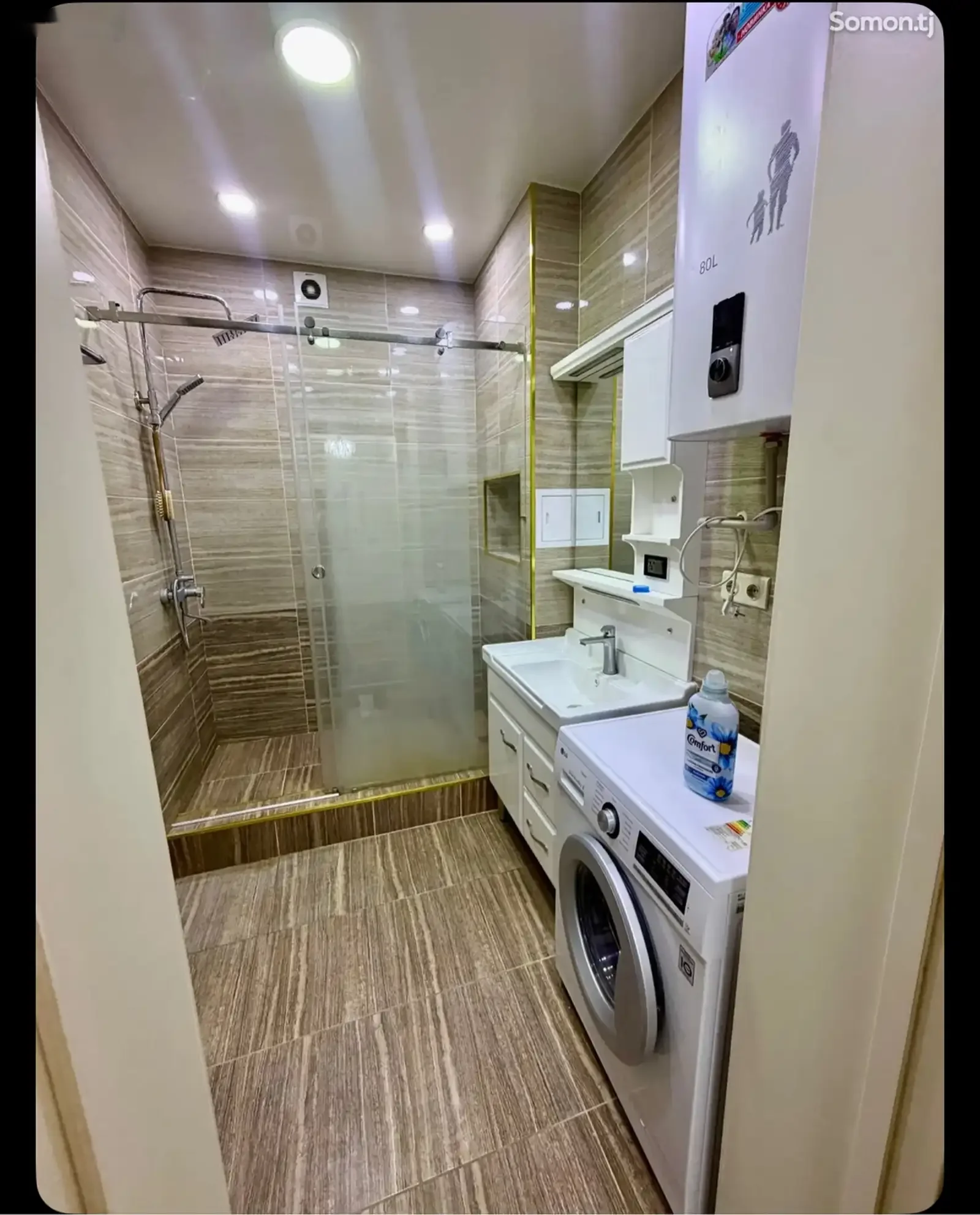 2-комн. квартира, 15 этаж, 120м², исмоил сомони — фото 8