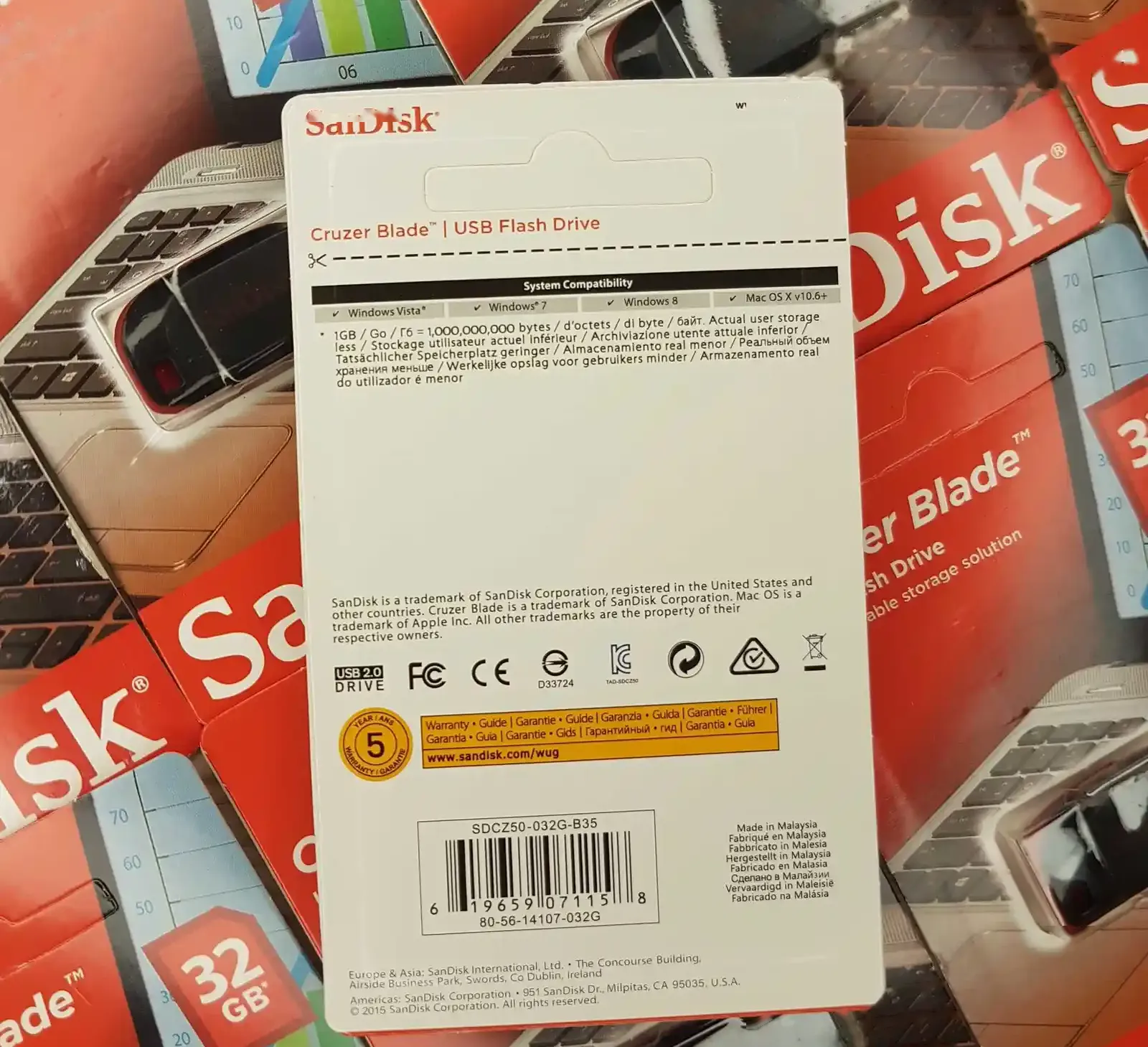 USB флеш карта Cruze Black 16Gb