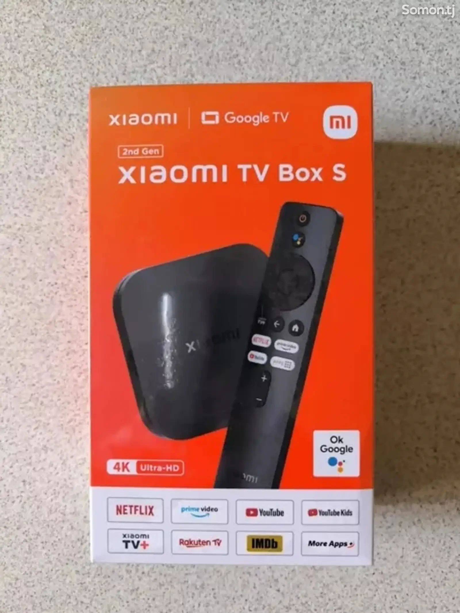 Медиаплеер Mi TV Box S 2nd Gen 4K, Global MDZ-28-AA