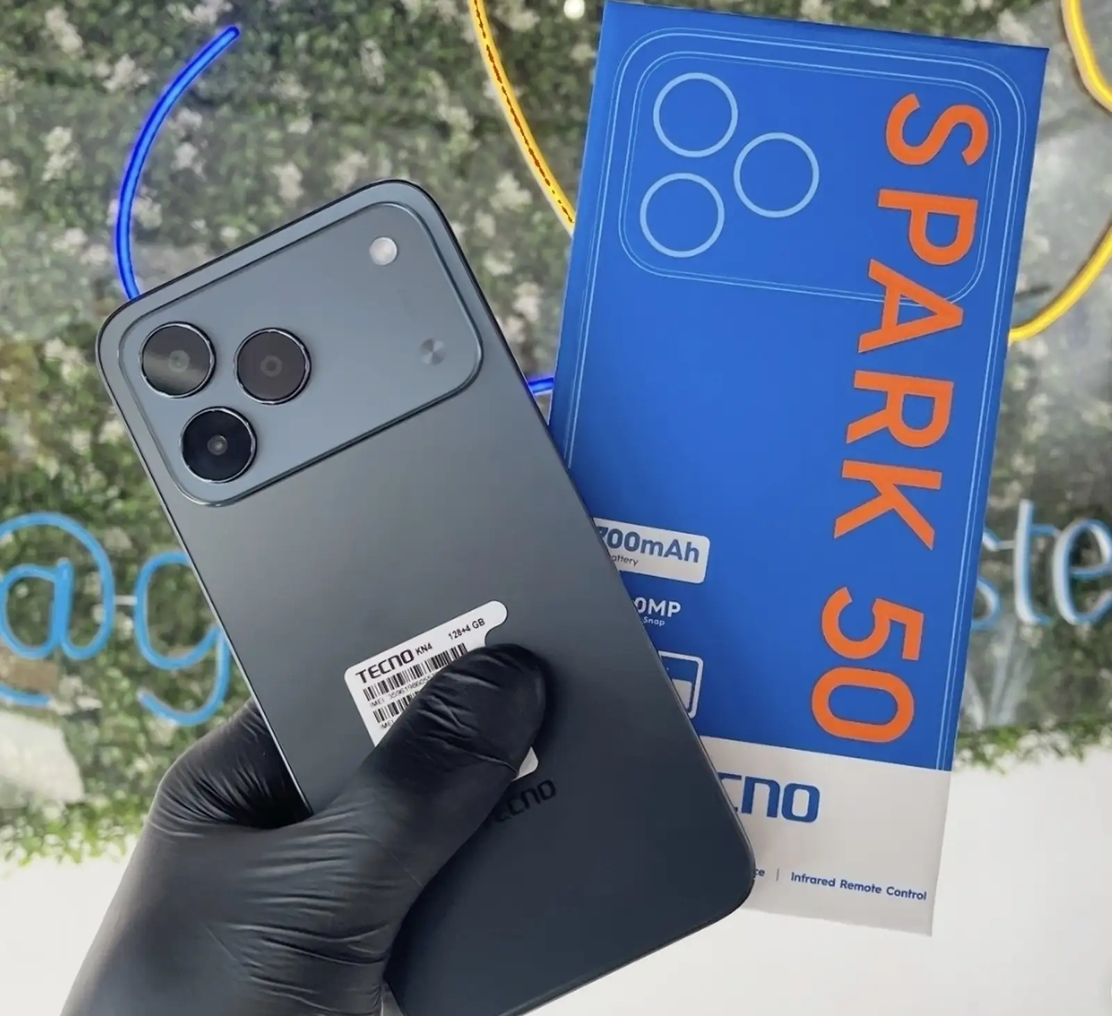 Tecno Spark 50 8/256Gb 6700мач black