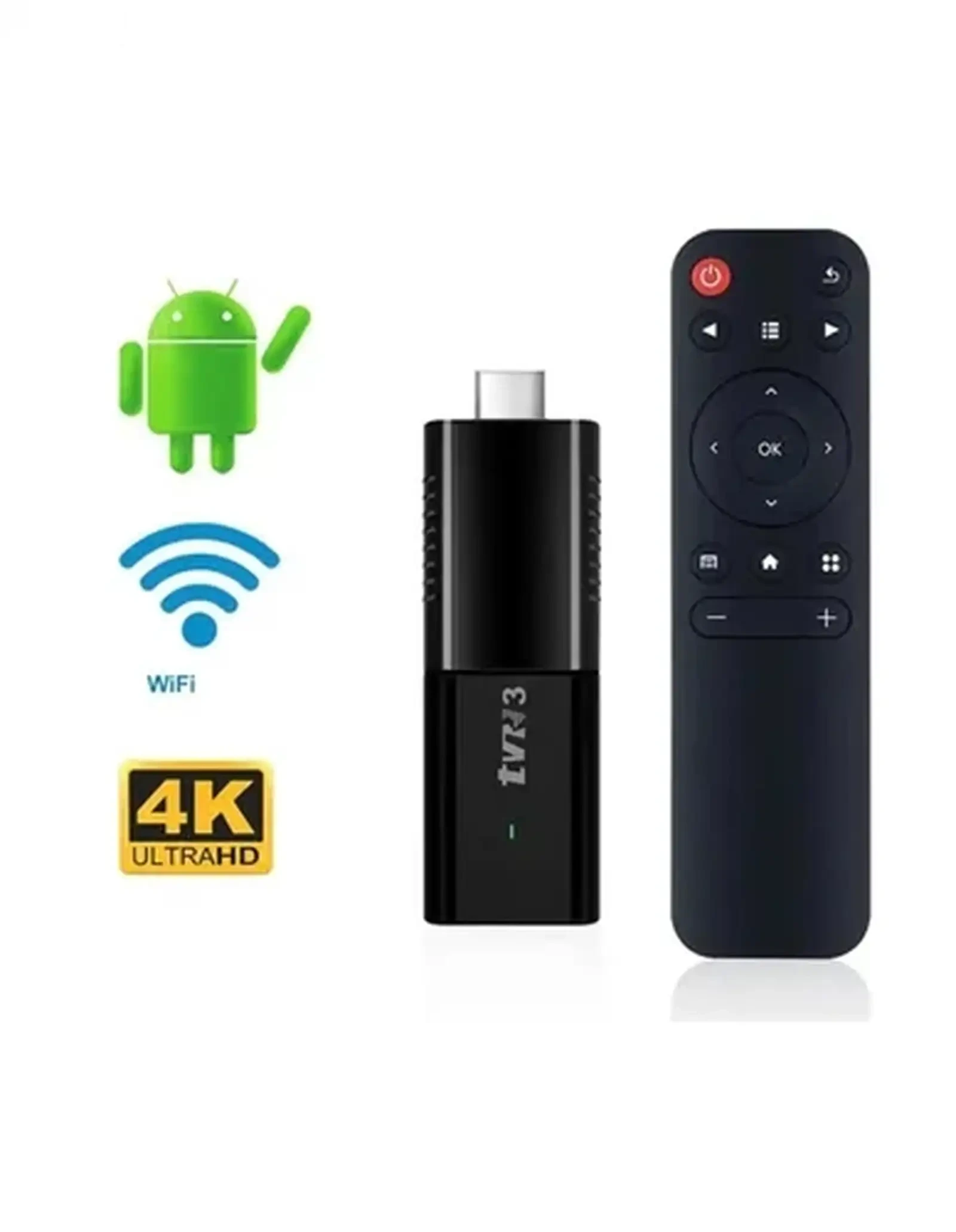 Медиаплеер Android, 4 ГБ/32 ГБ, Wi-Fi, Bluetooth, черный