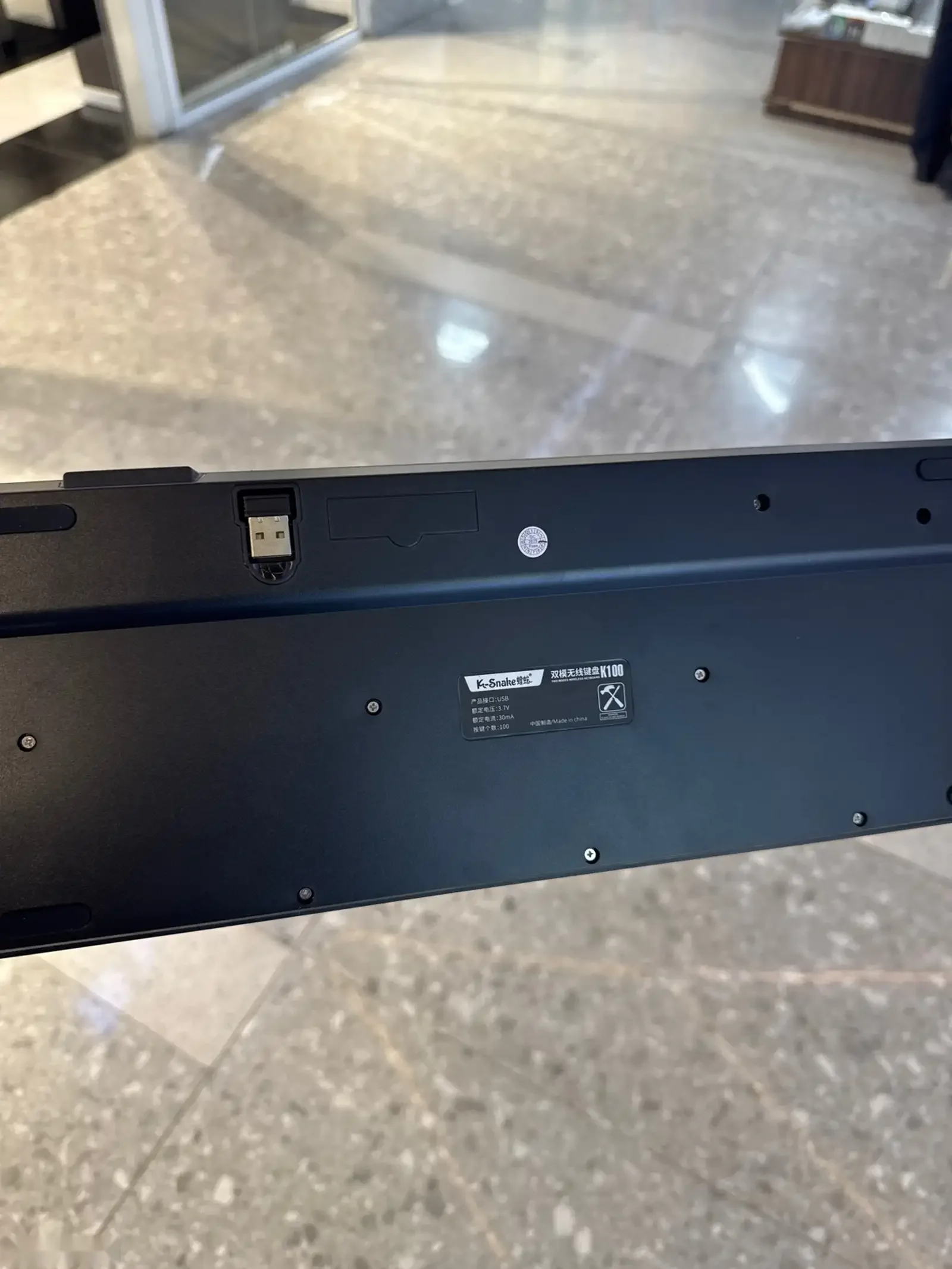 Клавиатура Bluetooth K-Snake K100, 2,4 ГГц — фото 2