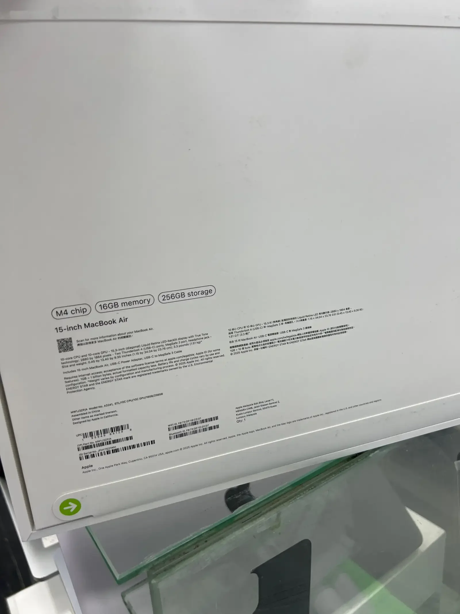 Ноутбук Apple Macbook M4 16/256gb — фото 2