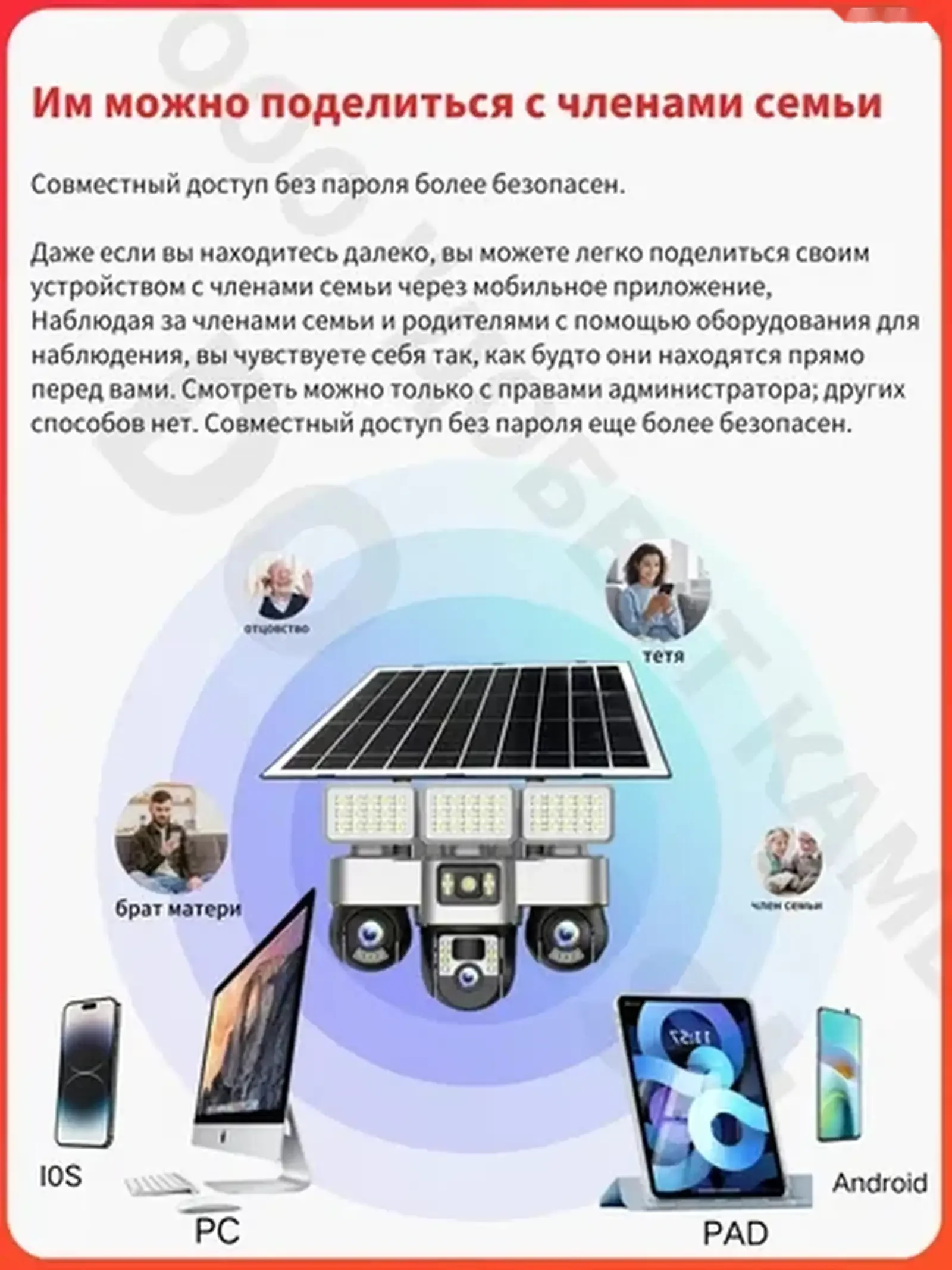Уличная солнечная камера видеонаблюдения — фото 2