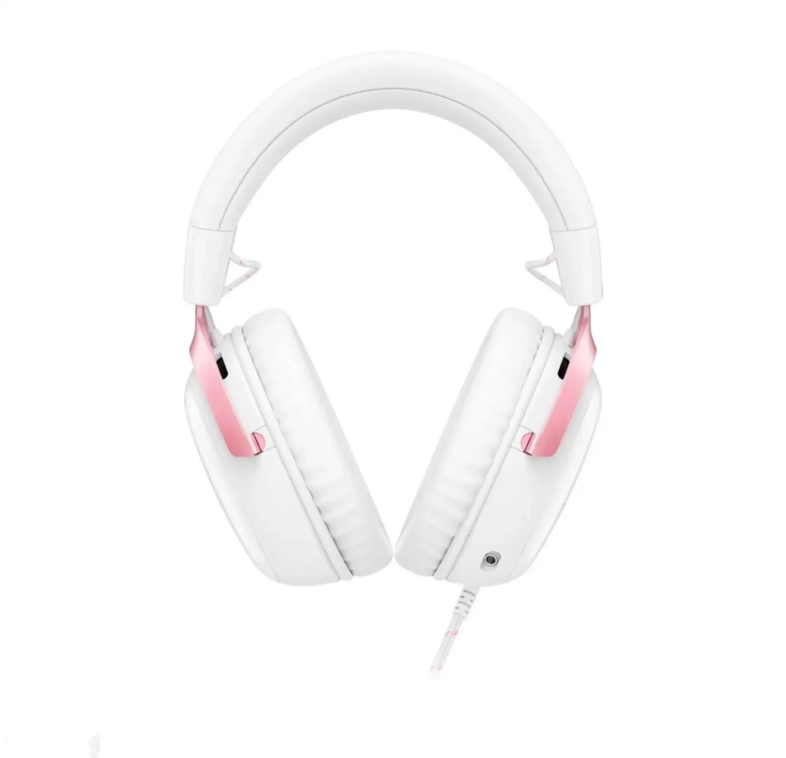 Игровая проводная гарнитура HyperX Cloud III White Pink — фото 4