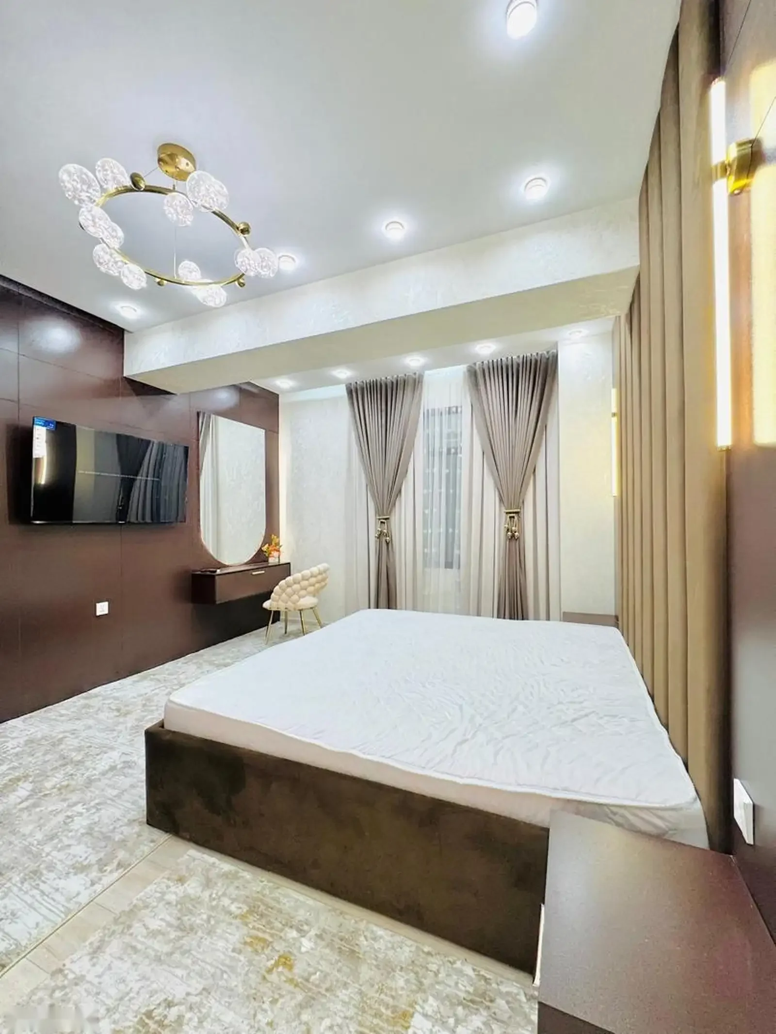 3-комн. квартира, 8 этаж, 130м², Улица Айни, Ру ба руи вазорати Нақлиёт, Голубой экран — фото 5