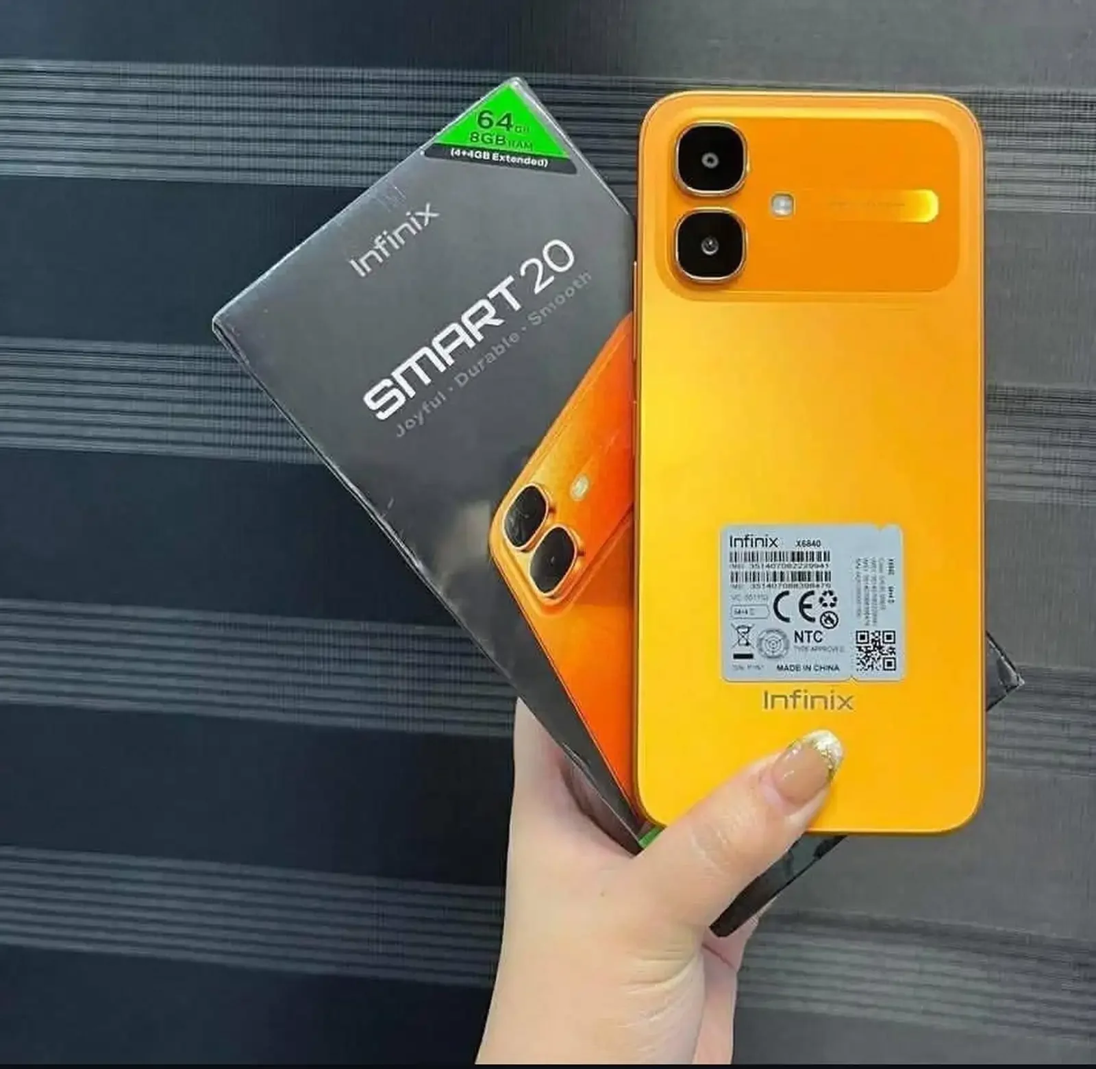 Infinix Smart 20 8/128Gb black — фото 2