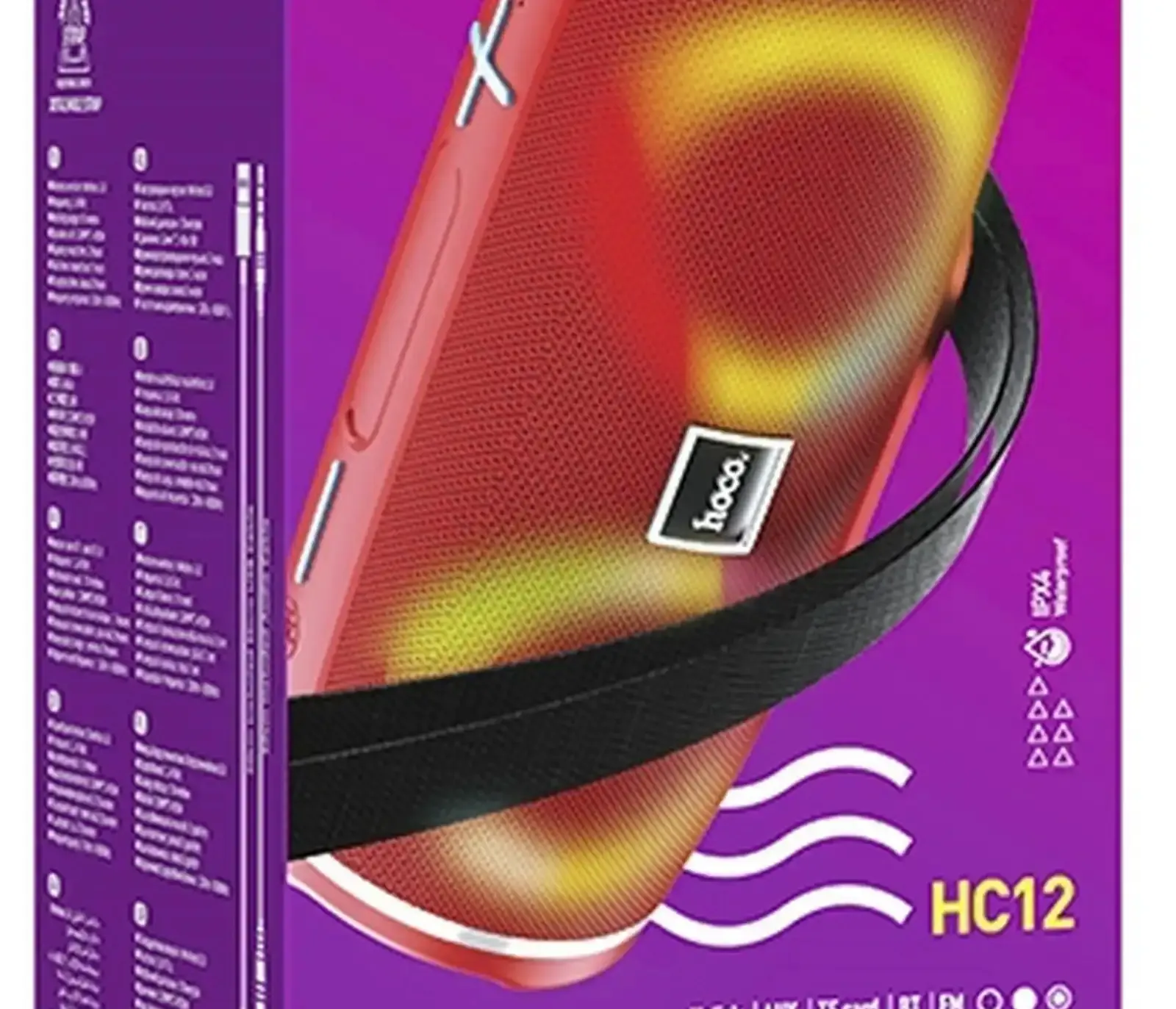 Акустика портативная Bluetooth Hoco HC12 Sport красный