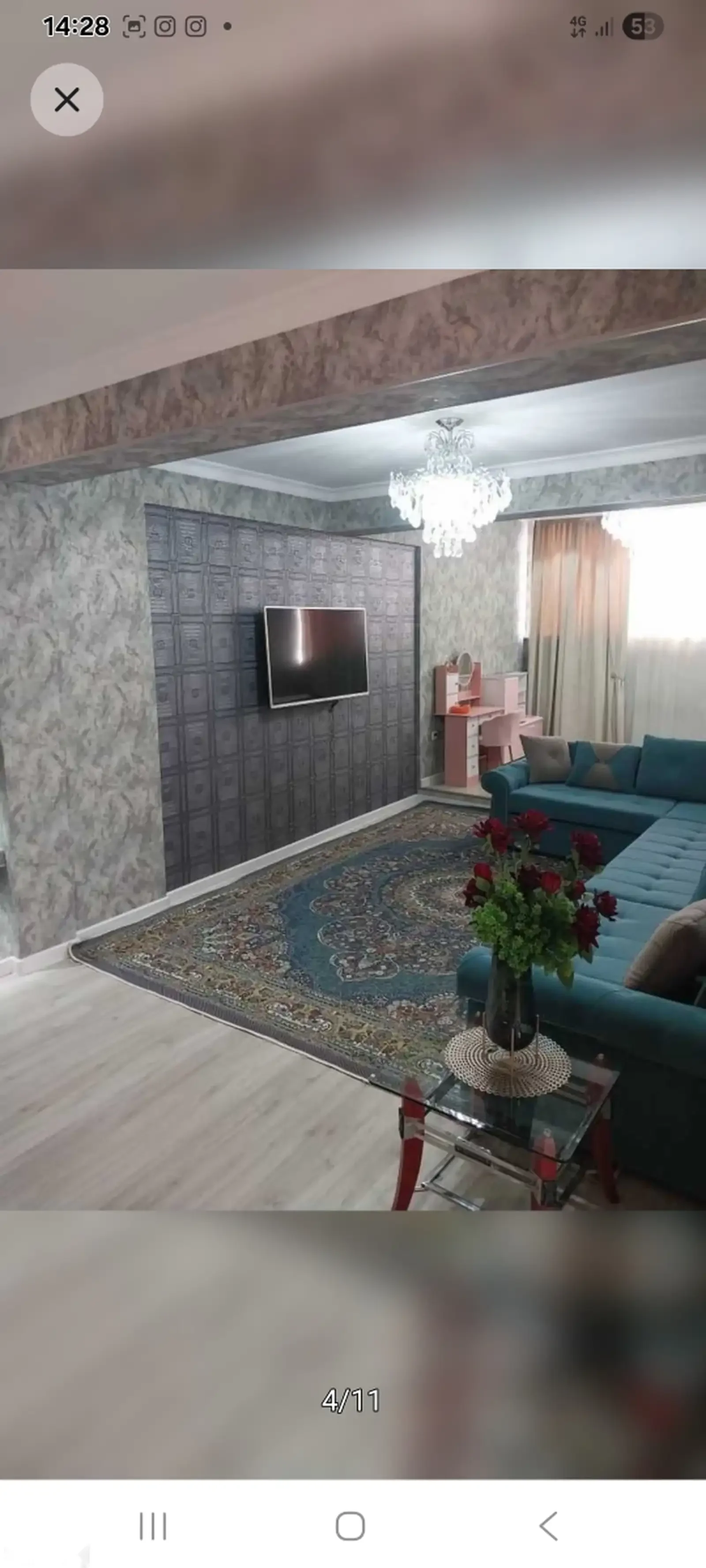 2-комн. квартира, 14 этаж, 100м², садбарг — фото 4
