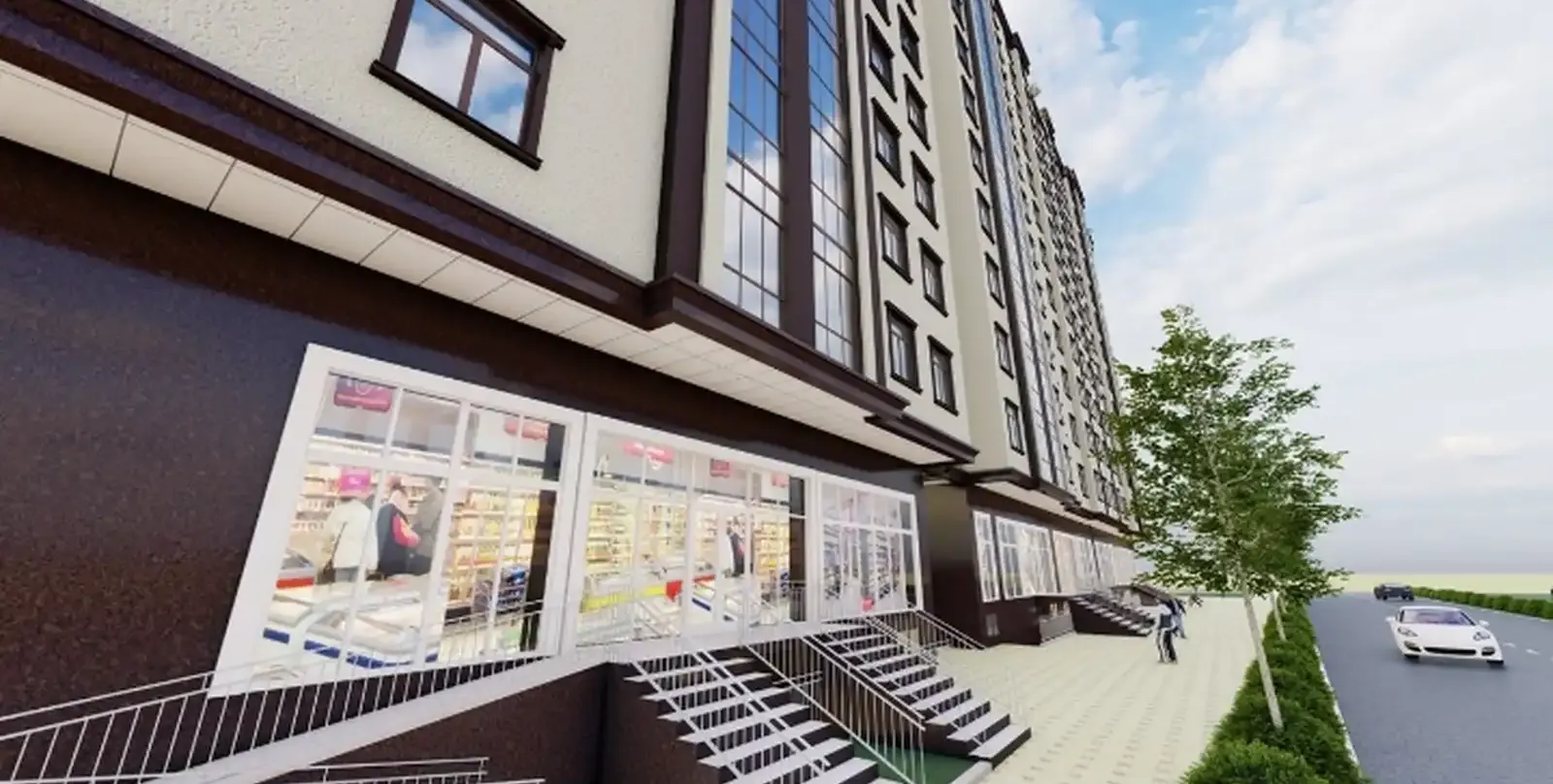 2-комн. квартира, 5 этаж, 43 м², бозори Сафина