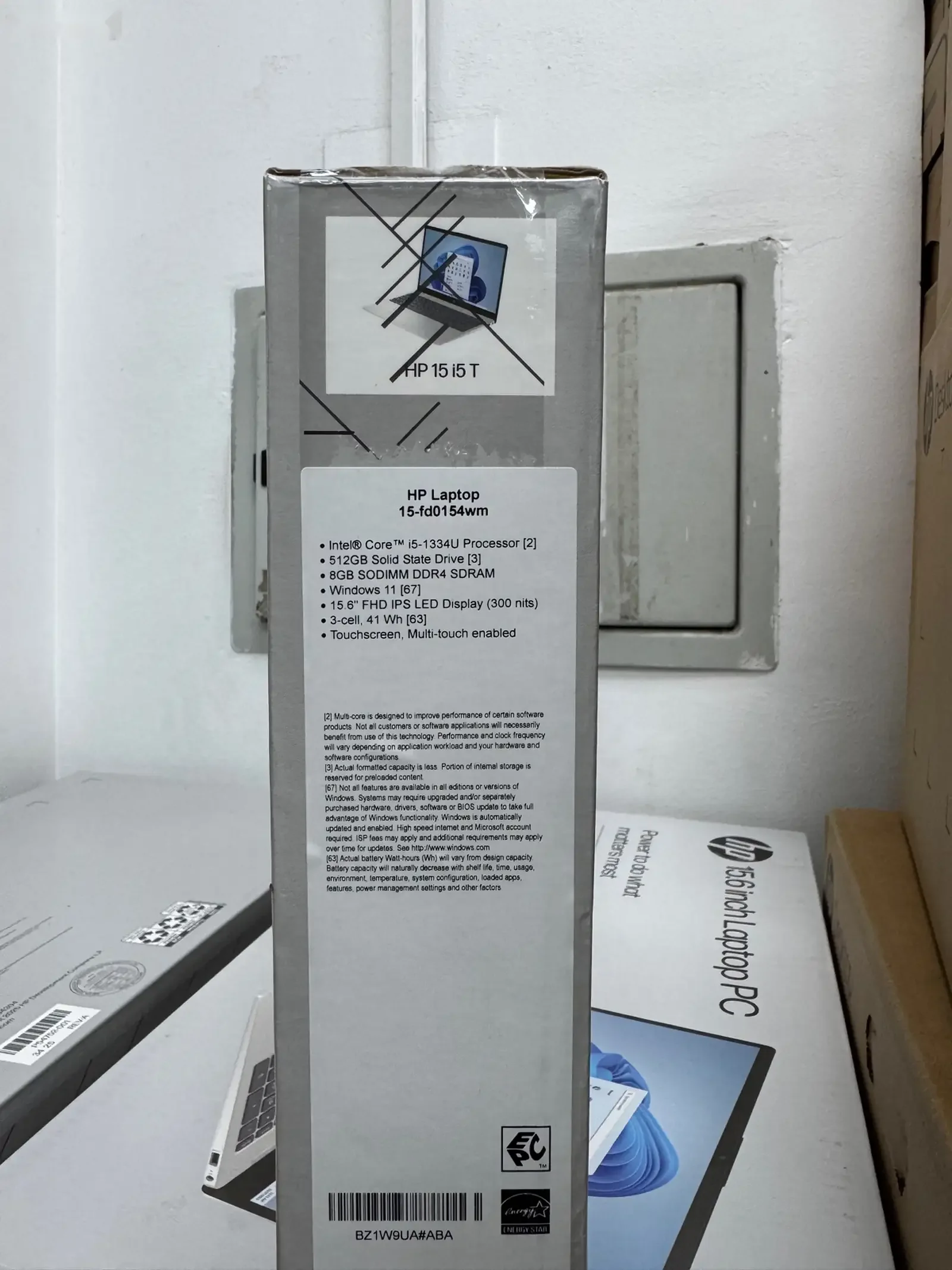 Ноутбук HP Laptop 15fd0154wm i5 13th 8GB 512GB Touch — фото 2