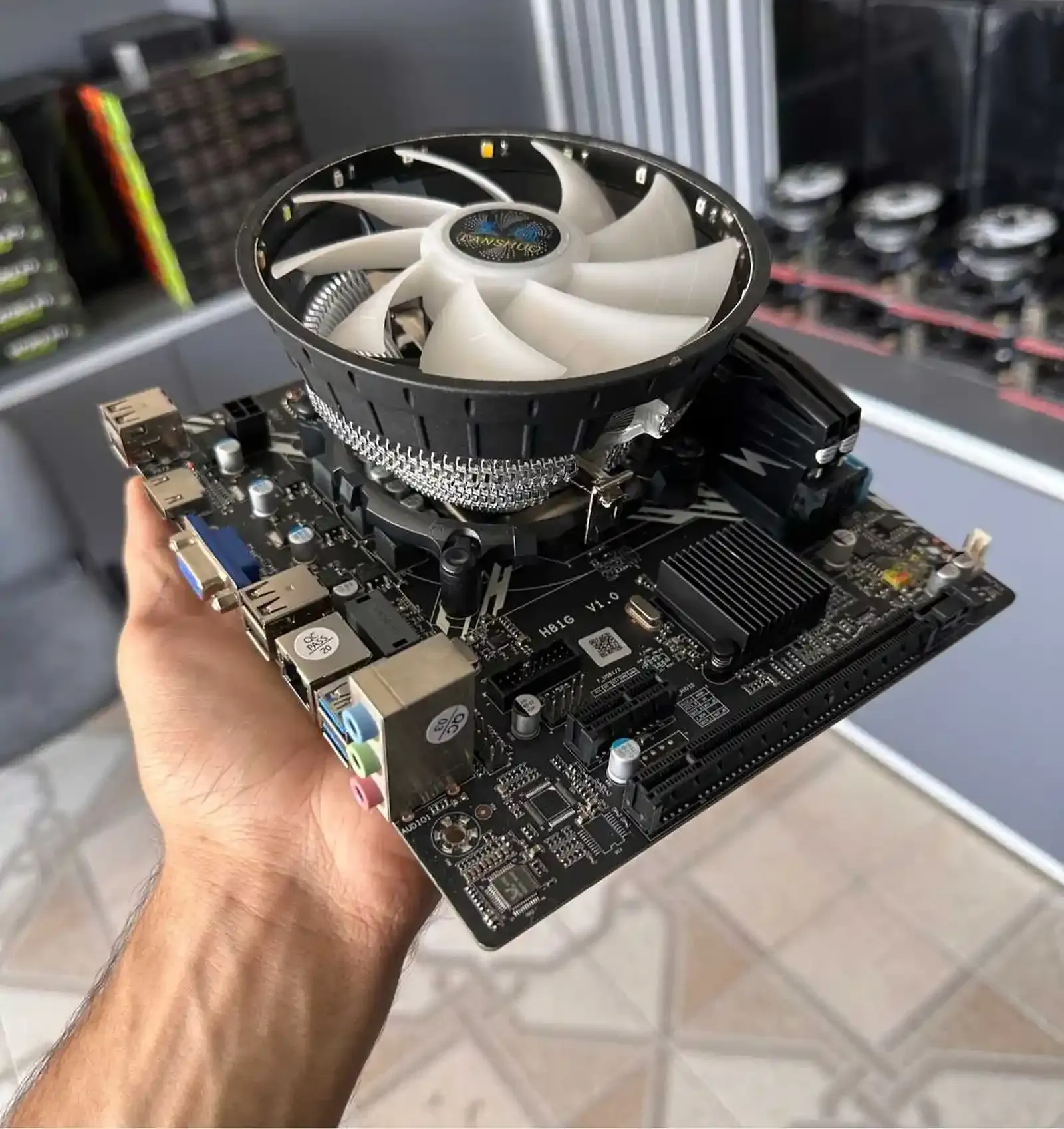 Материнская плата H81 - Core i7 4GEN