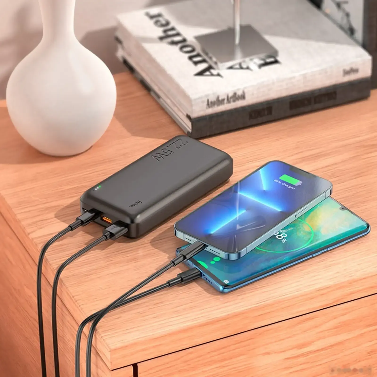 Повербанк Нoco J101A 20000mAh черный