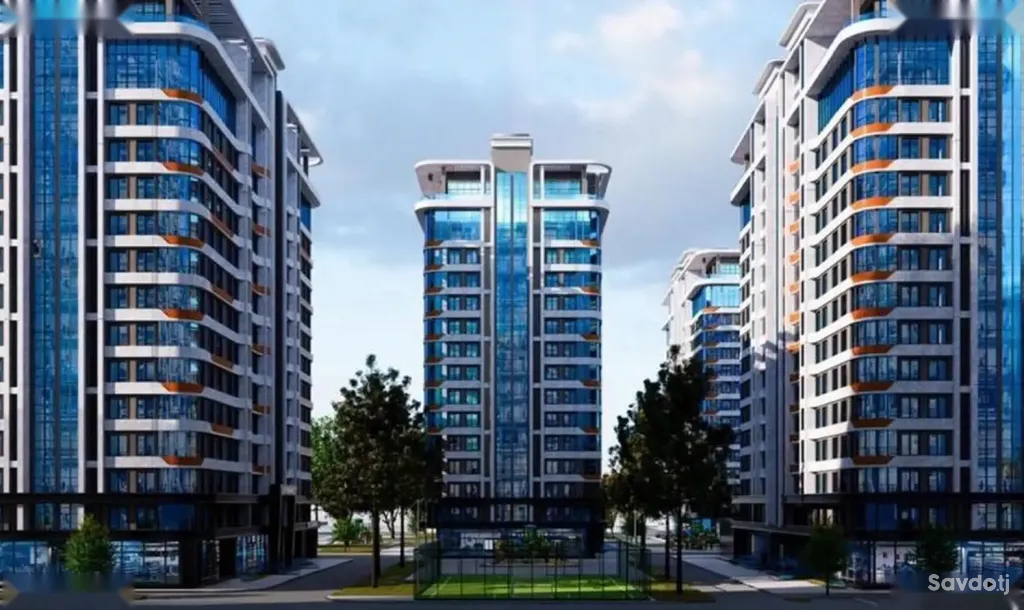 2-комн. квартира, 9 этаж, 62 м², Ашан, Центр, Хлебзавод, Исмоили Сомони