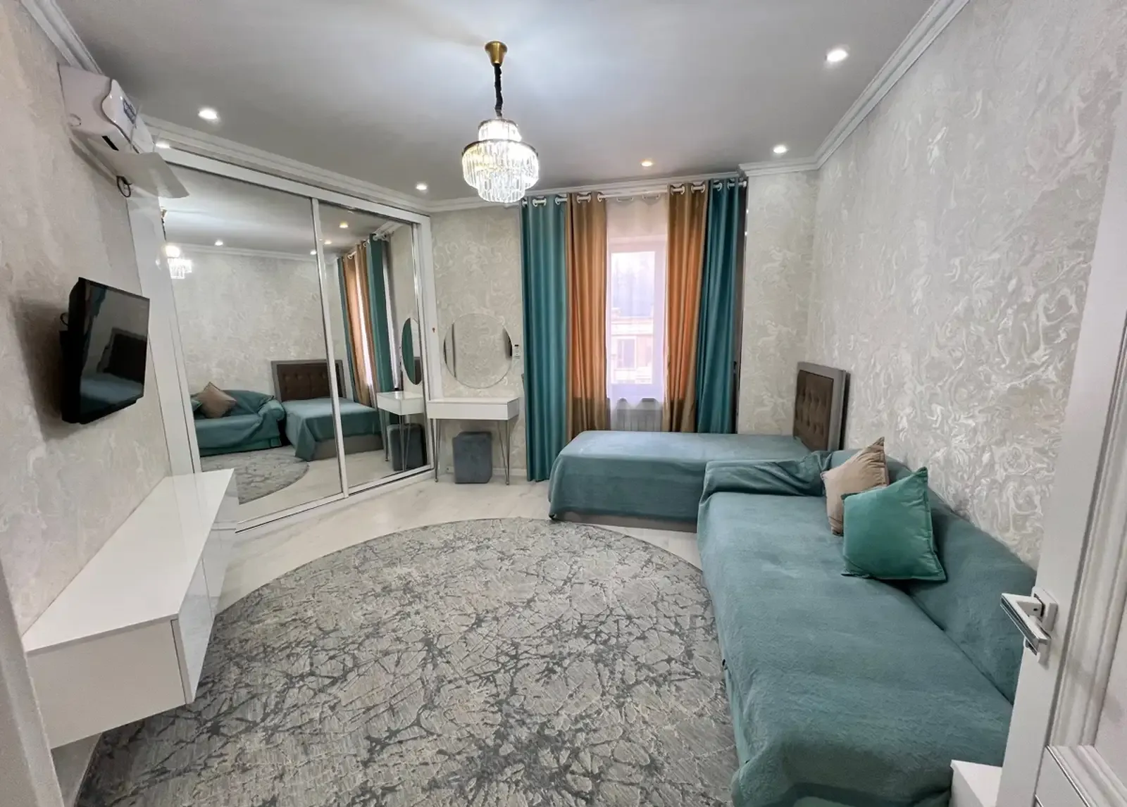 2-комн. квартира, 16 этаж, 88м², Овир