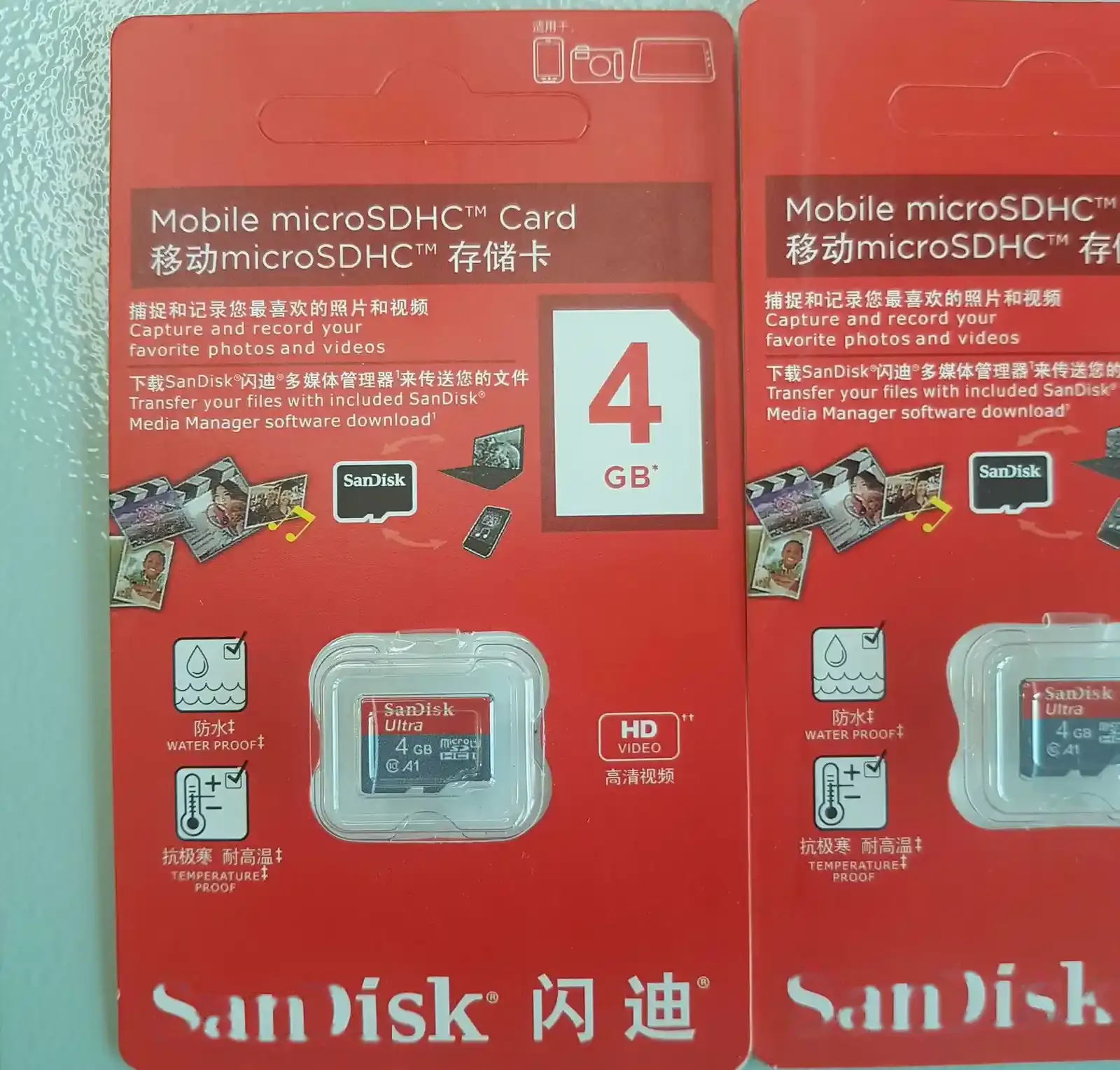 Флешкарта SD SanDisk 4Gb