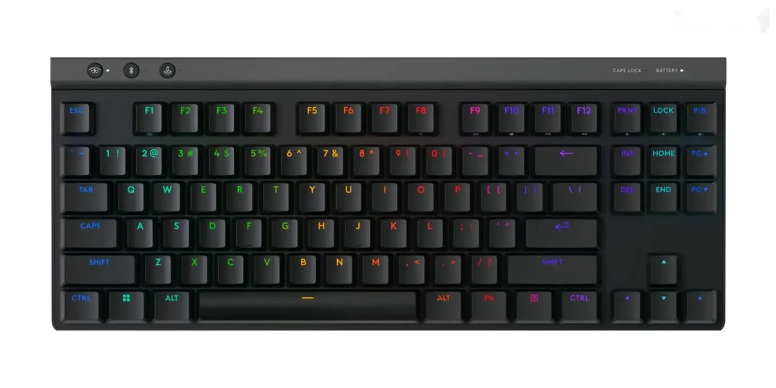 Низкопрофильная механическая клавиатура Logitech G515 lightspeed TKL — фото 2