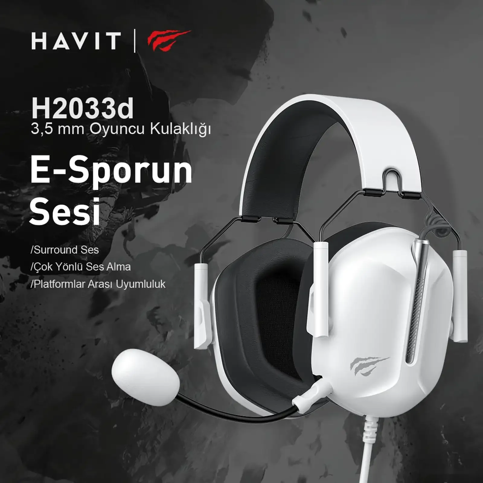Игровые наушники HAVIT H2033d — фото 2